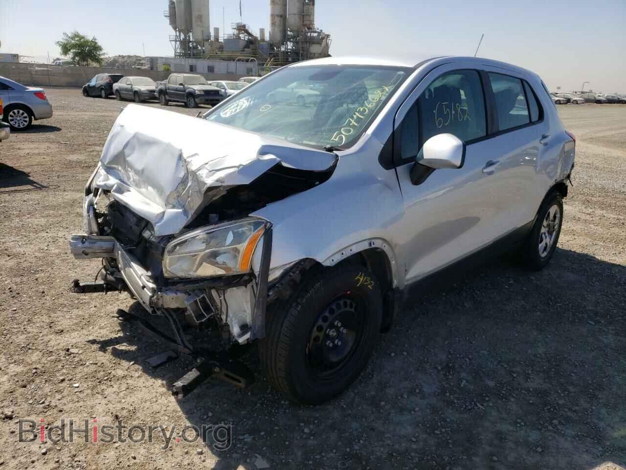2016 CHEVROLET TRAX - VIN: 3GNCJKSB7GL241613 - Фото 2