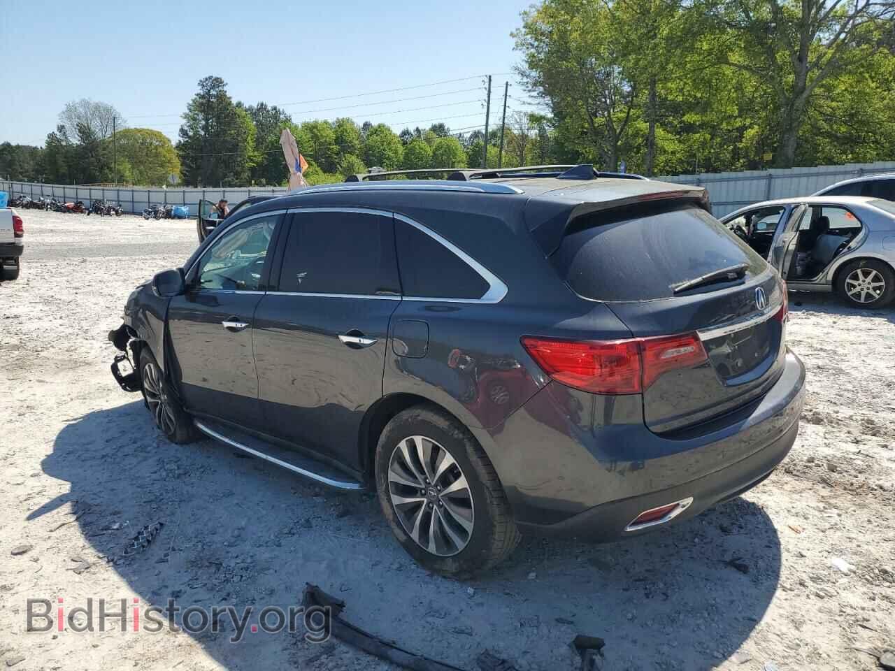 2016 ACURA MDX - VIN: 5FRYD3H49GB007703 - Фото 2