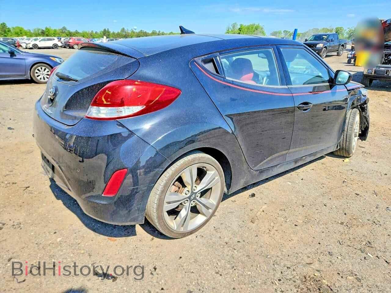 2012 HYUNDAI VELOSTER - VIN: KMHTC6AD9CU066788 - Фото 3
