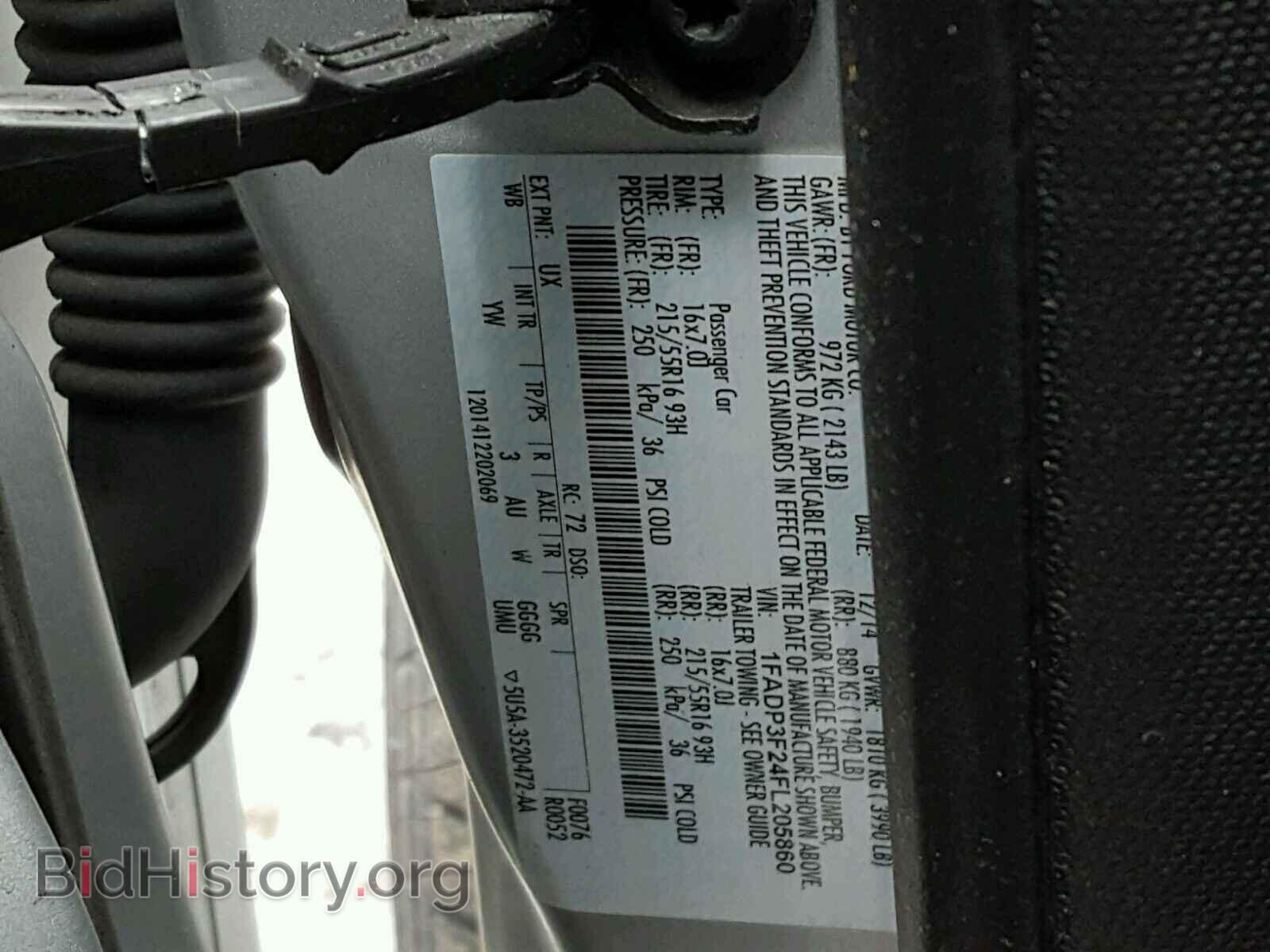 2015 FORD FOCUS - VIN: 1FADP3F24FL205860 - Photo 10