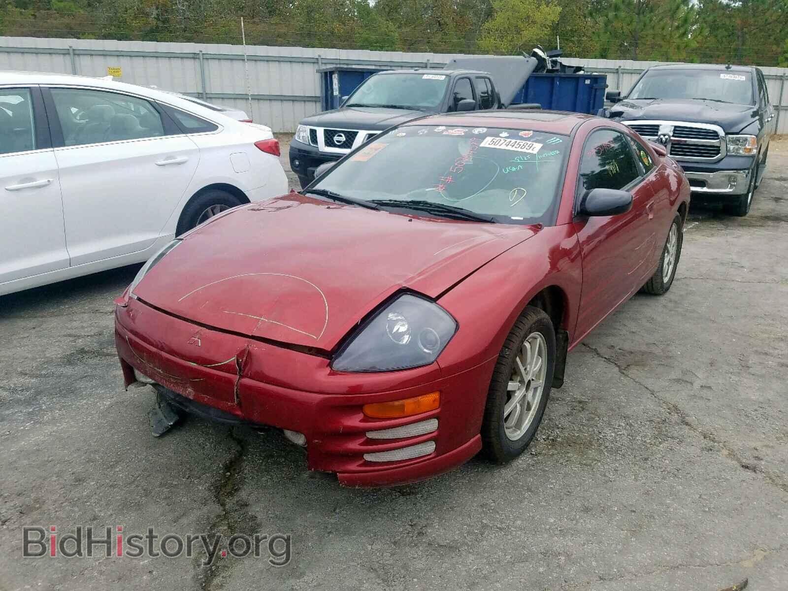2000 MITSUBISHI ECLIPSE - VIN: 4A3AC44G9YE003890 - Фото 2