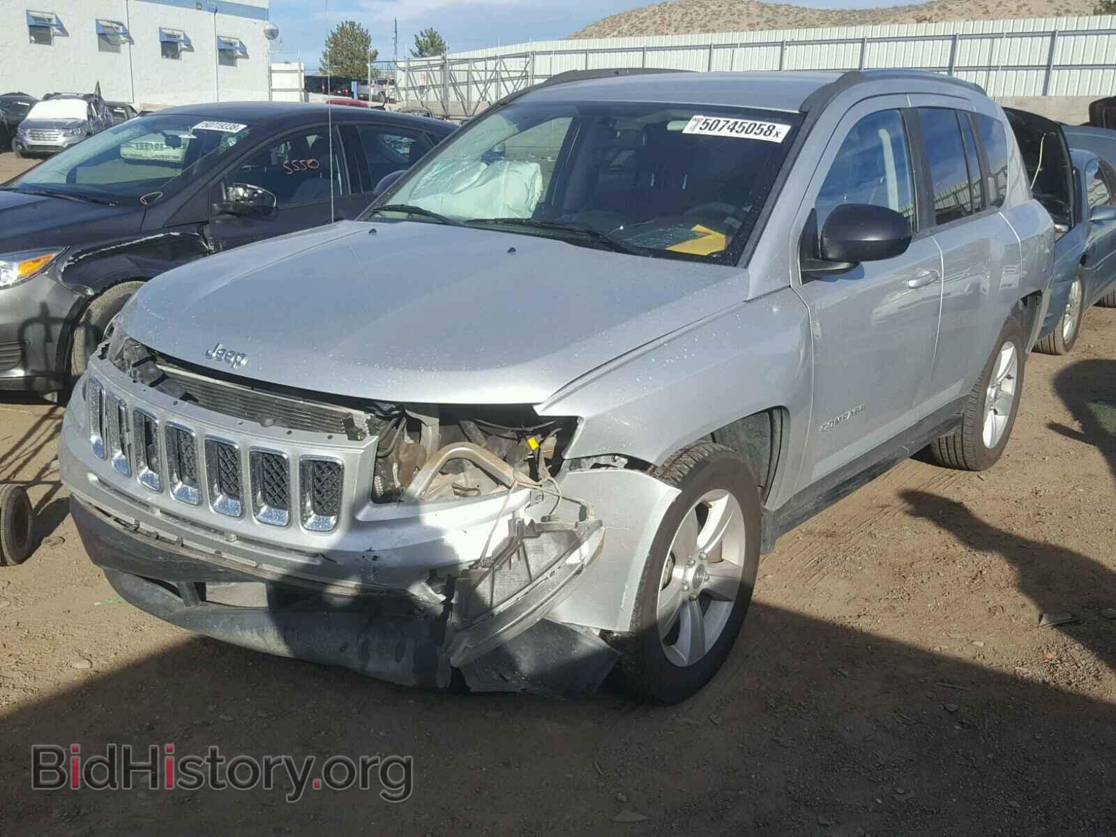 2014 JEEP COMPASS SP - VIN: 1C4NJDBB5ED568205 - Фото 2