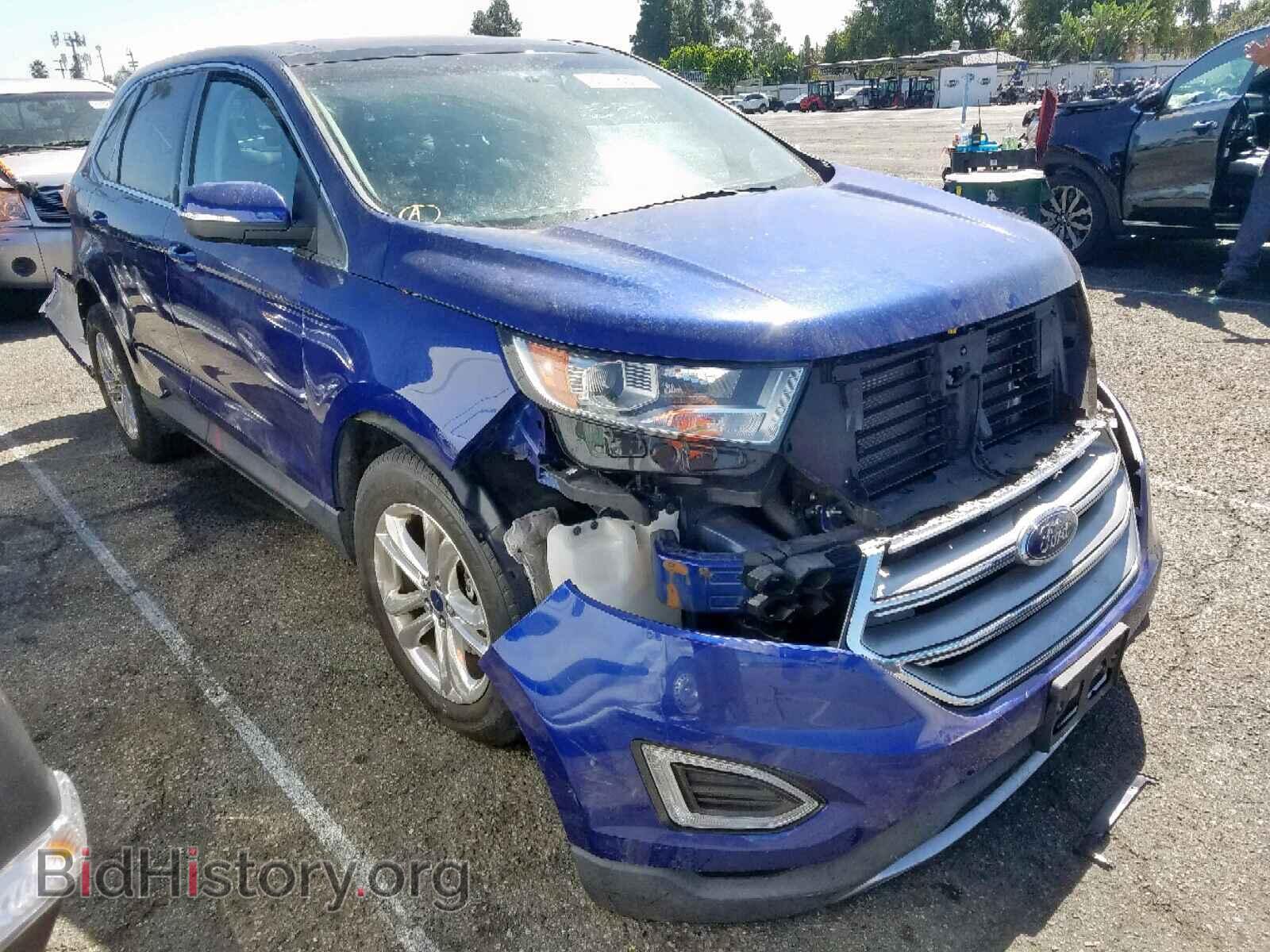 Photo 2FMTK3J90FBC12390 - FORD EDGE SEL 2015
