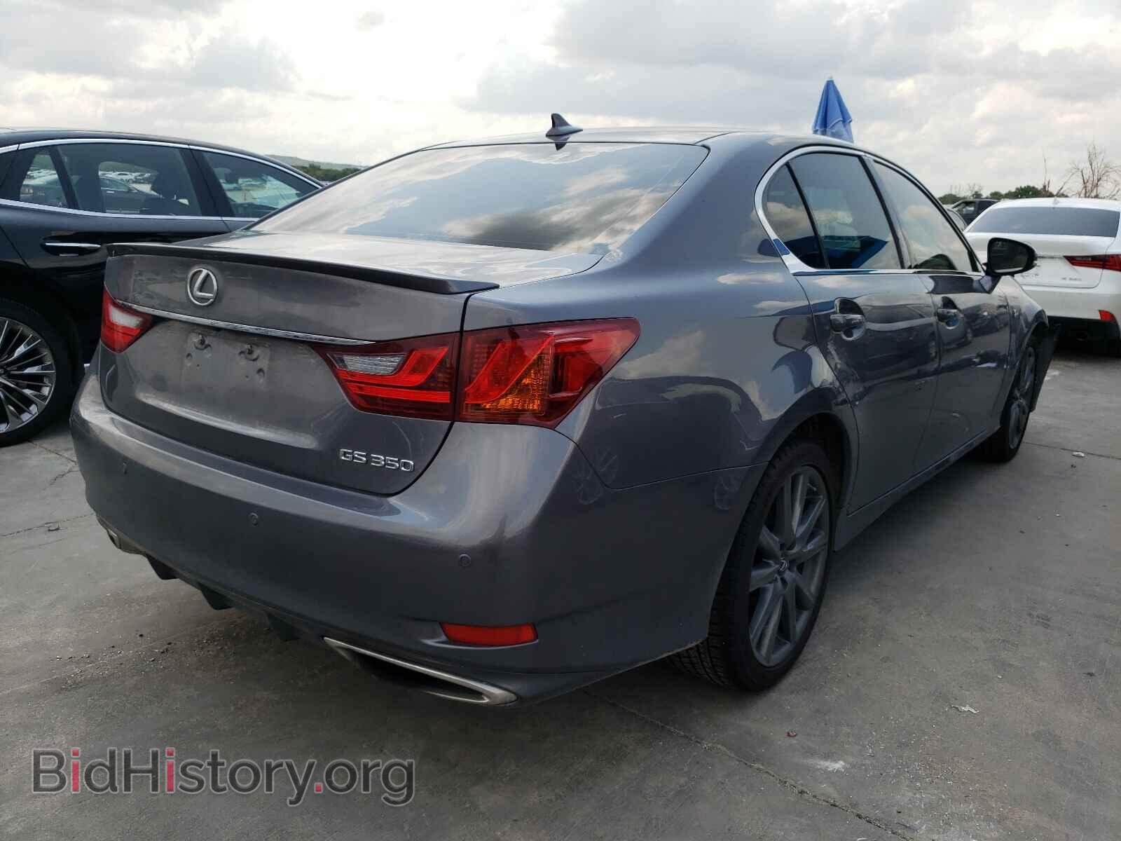 2013 LEXUS GS350 - VIN: JTHBE1BL6D5016489 - Фото 4