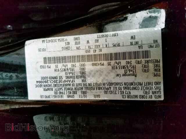 2012 FORD FOCUS - VIN: 1FAHP3E25CL260994 - Фото 10