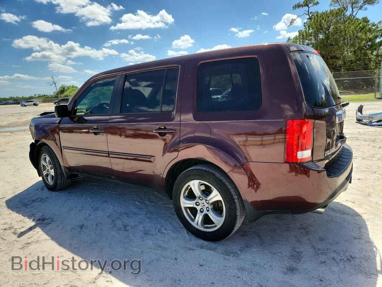 2012 HONDA PILOT - VIN: 5FNYF3H55CB040941 - Фото 2