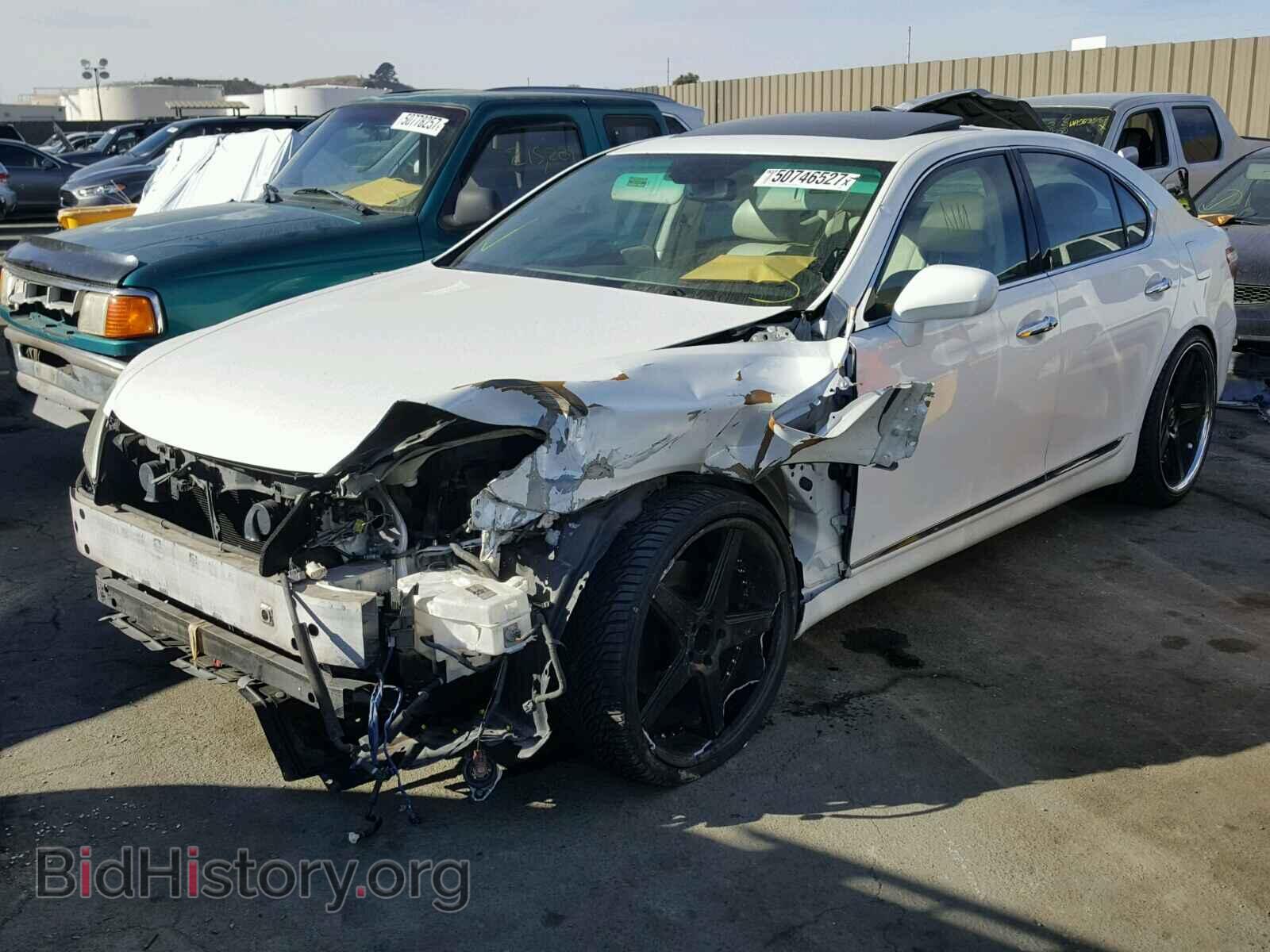 2008 LEXUS LS460 - VIN: JTHBL46F285066405 - Фото 2