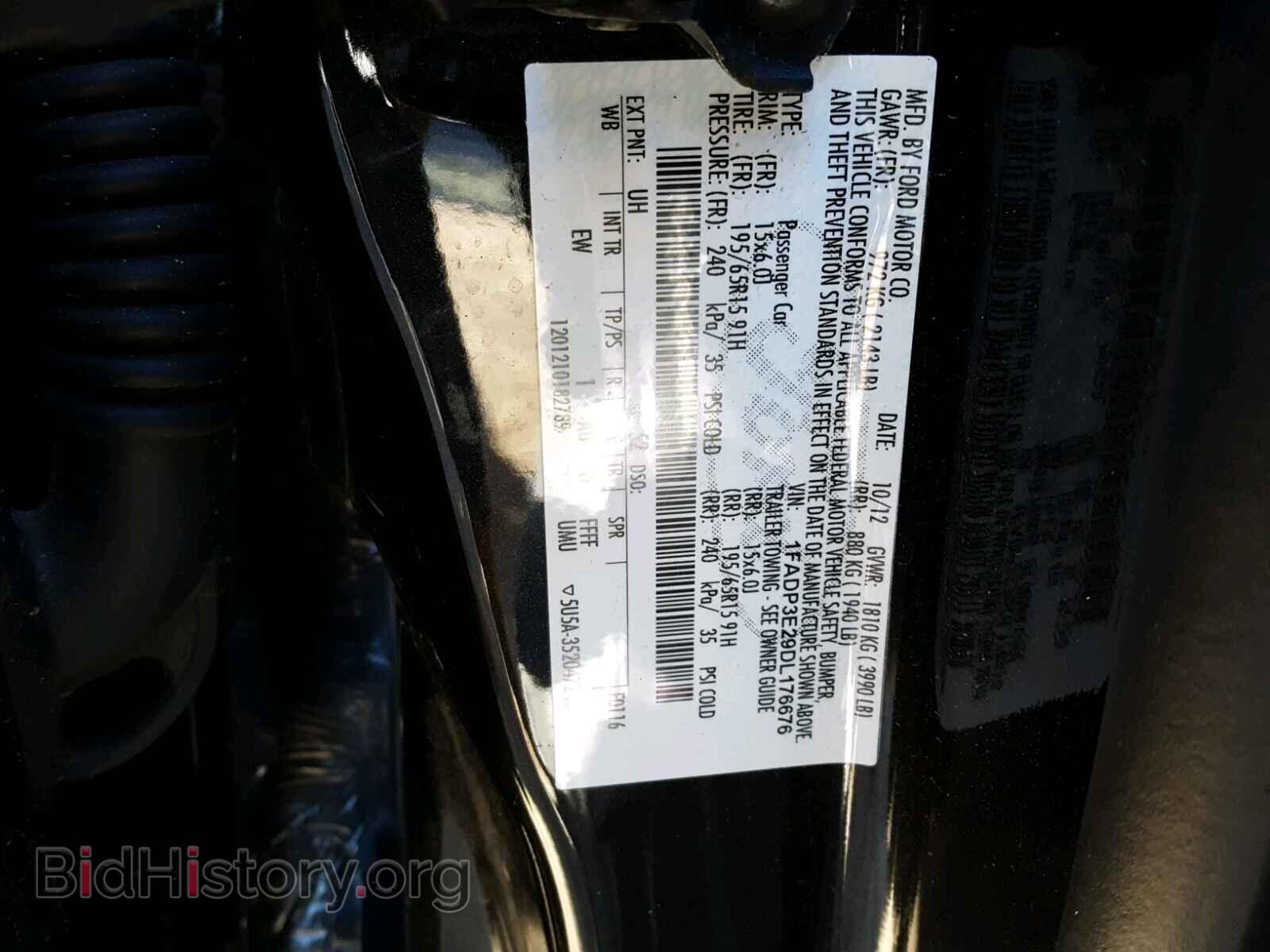 2013 FORD FOCUS - VIN: 1FADP3E29DL176676 - Photo 10
