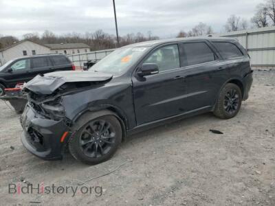 2021 Dodge DURANGO R/T, черный — VIN 1C4SDJCT4MC558155, Copart