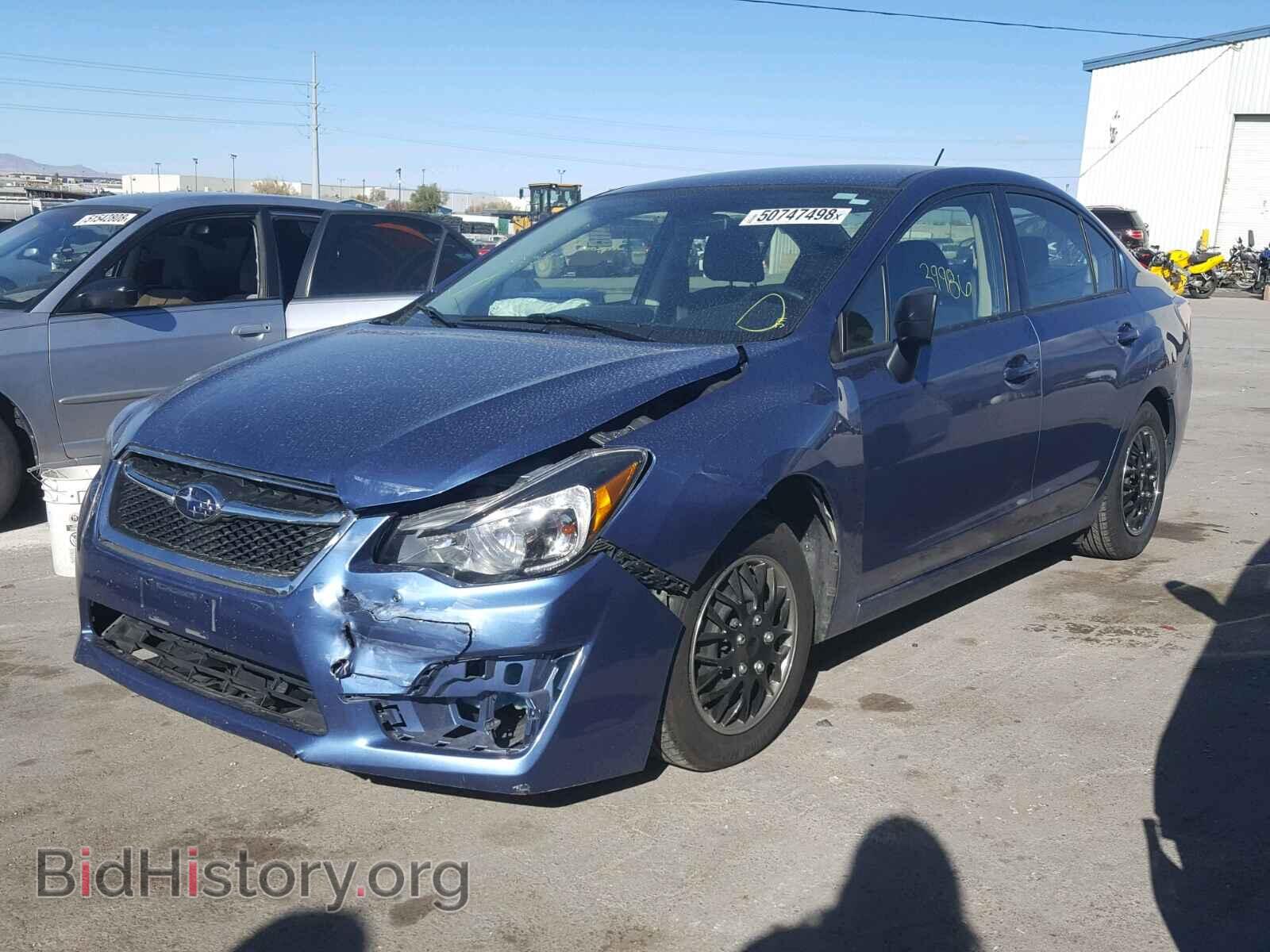 2016 SUBARU IMPREZA - VIN: JF1GJAA63GG006323 - Фото 2
