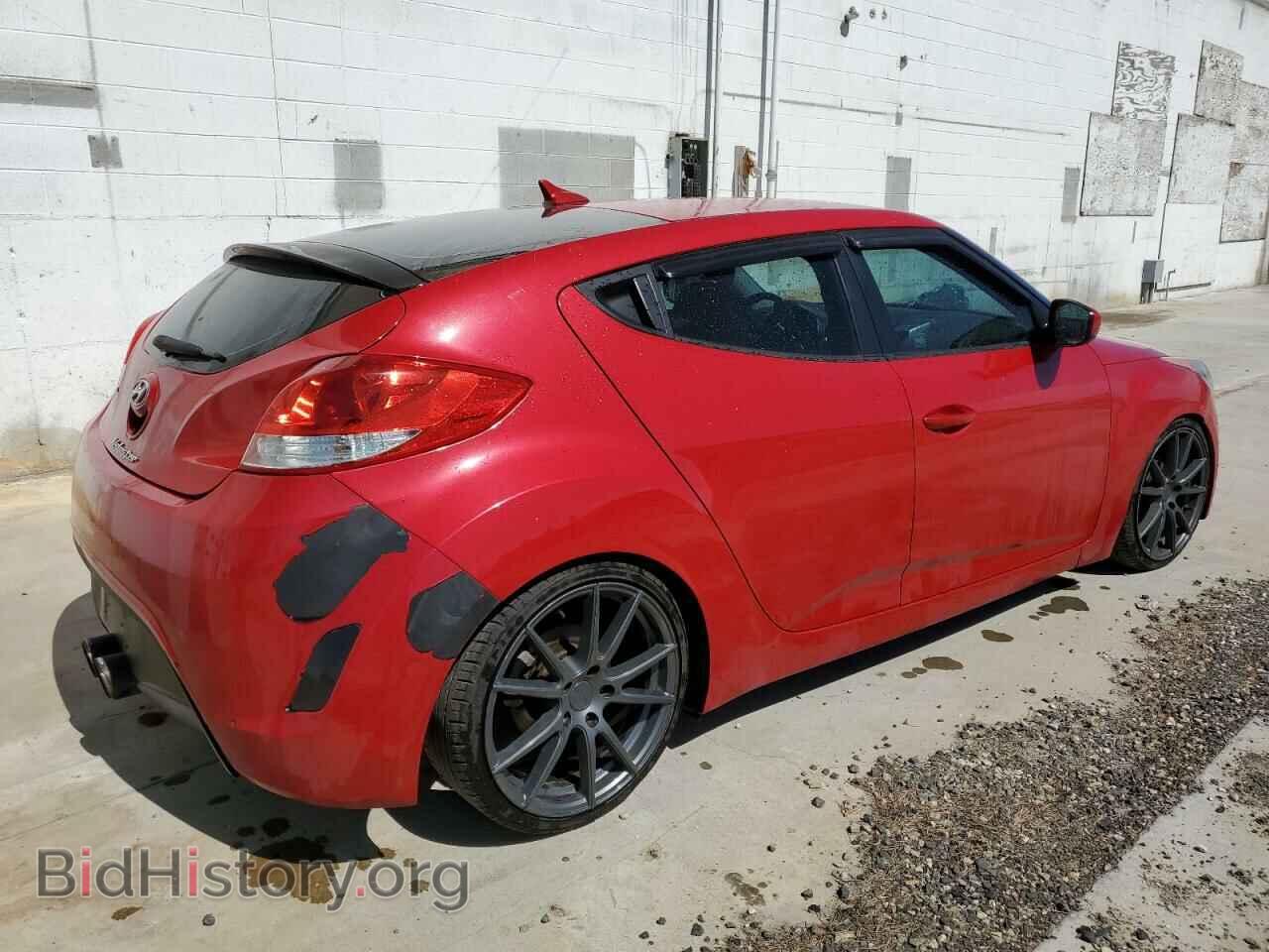 2012 HYUNDAI VELOSTER - VIN: KMHTC6AD9CU074390 - Фото 3