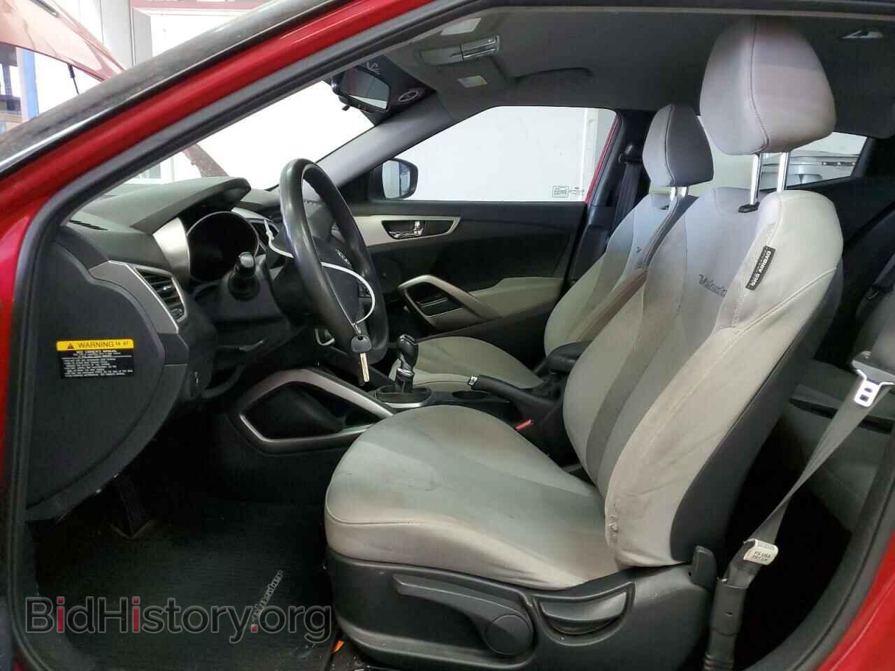 2012 HYUNDAI VELOSTER - VIN: KMHTC6AD9CU074390 - Фото 7
