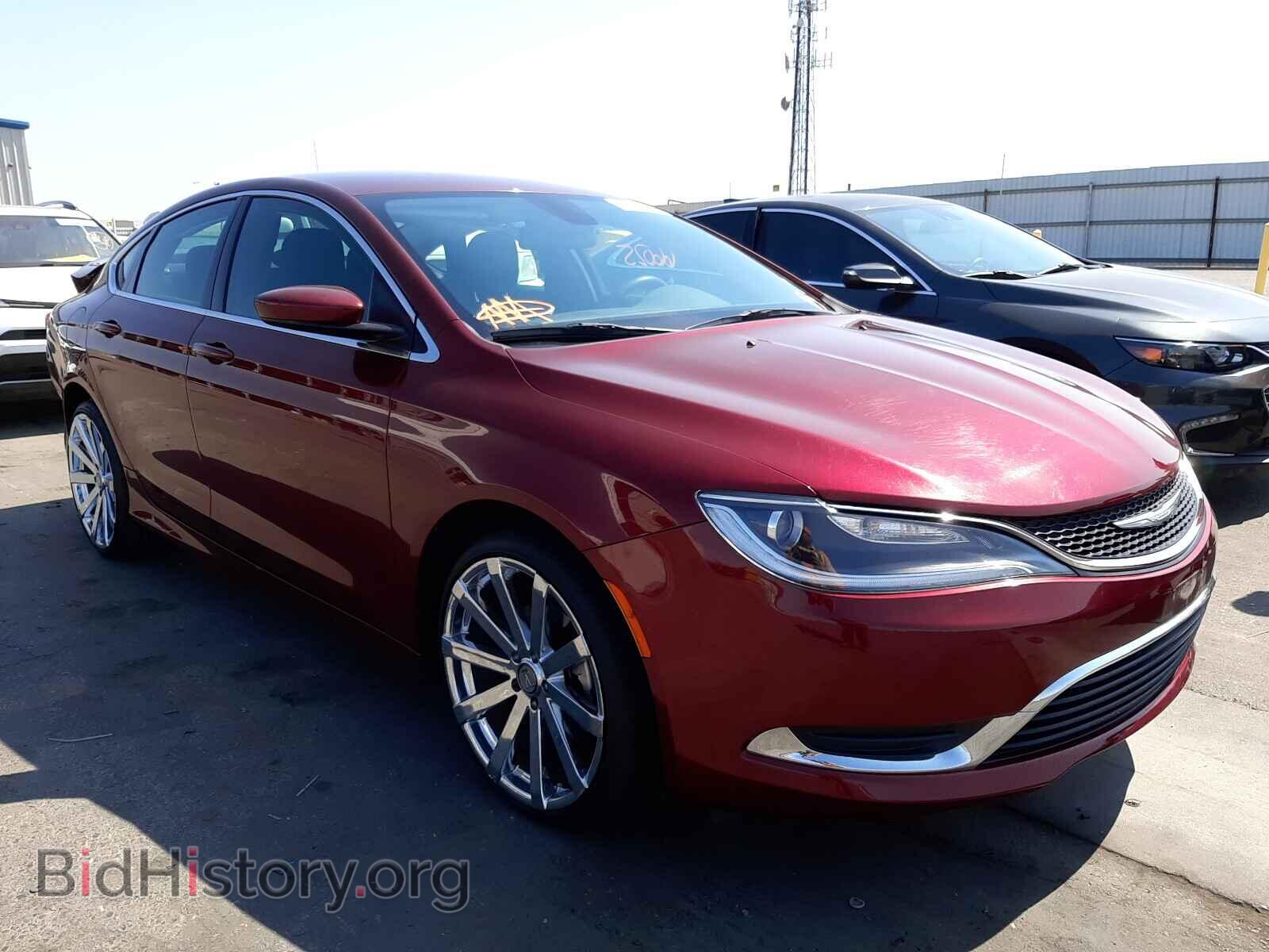 Фотография 1C3CCCAB8FN741194 - CHRYSLER 200 2015