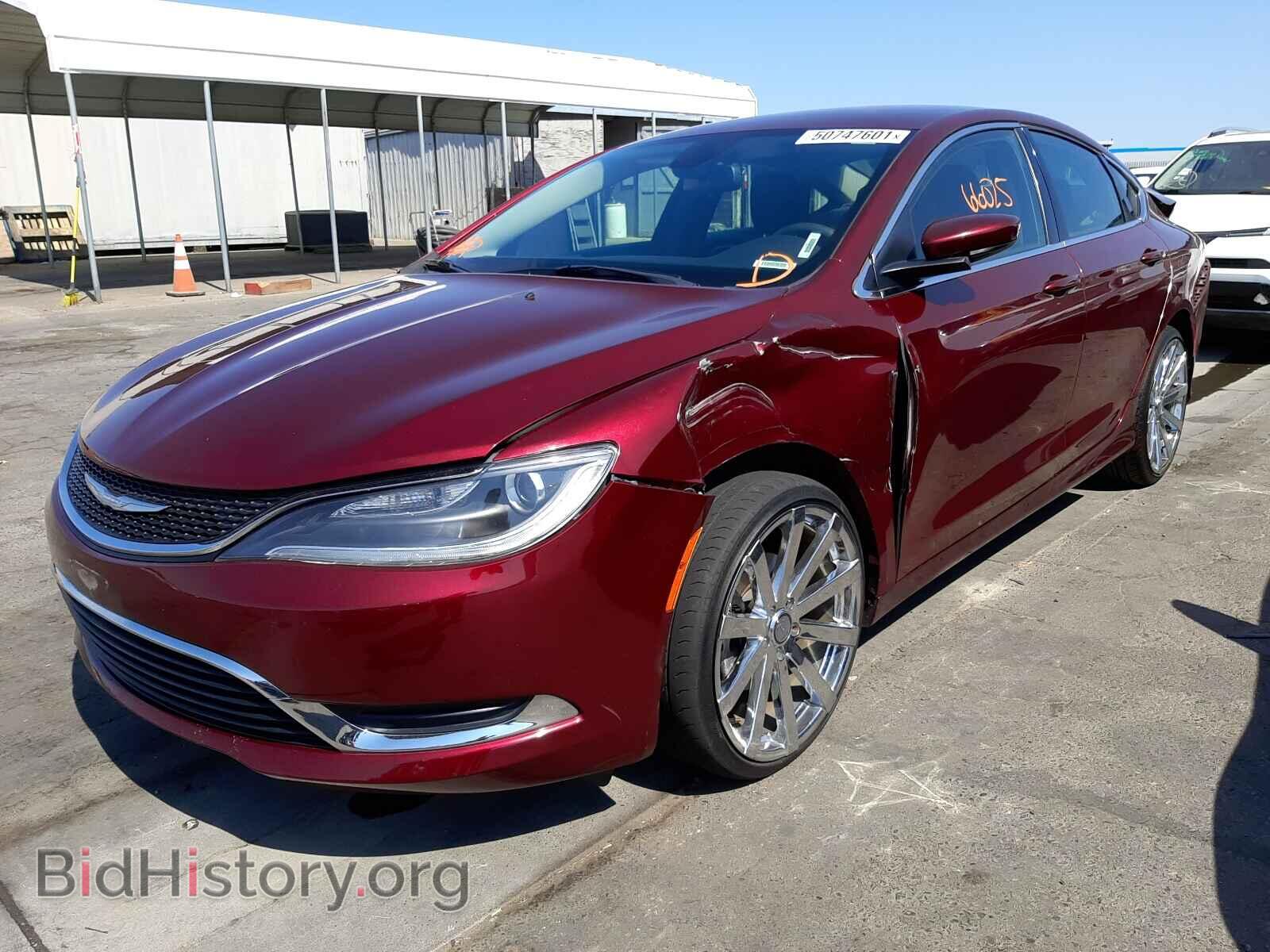 2015 CHRYSLER 200 - VIN: 1C3CCCAB8FN741194 - Фото 2