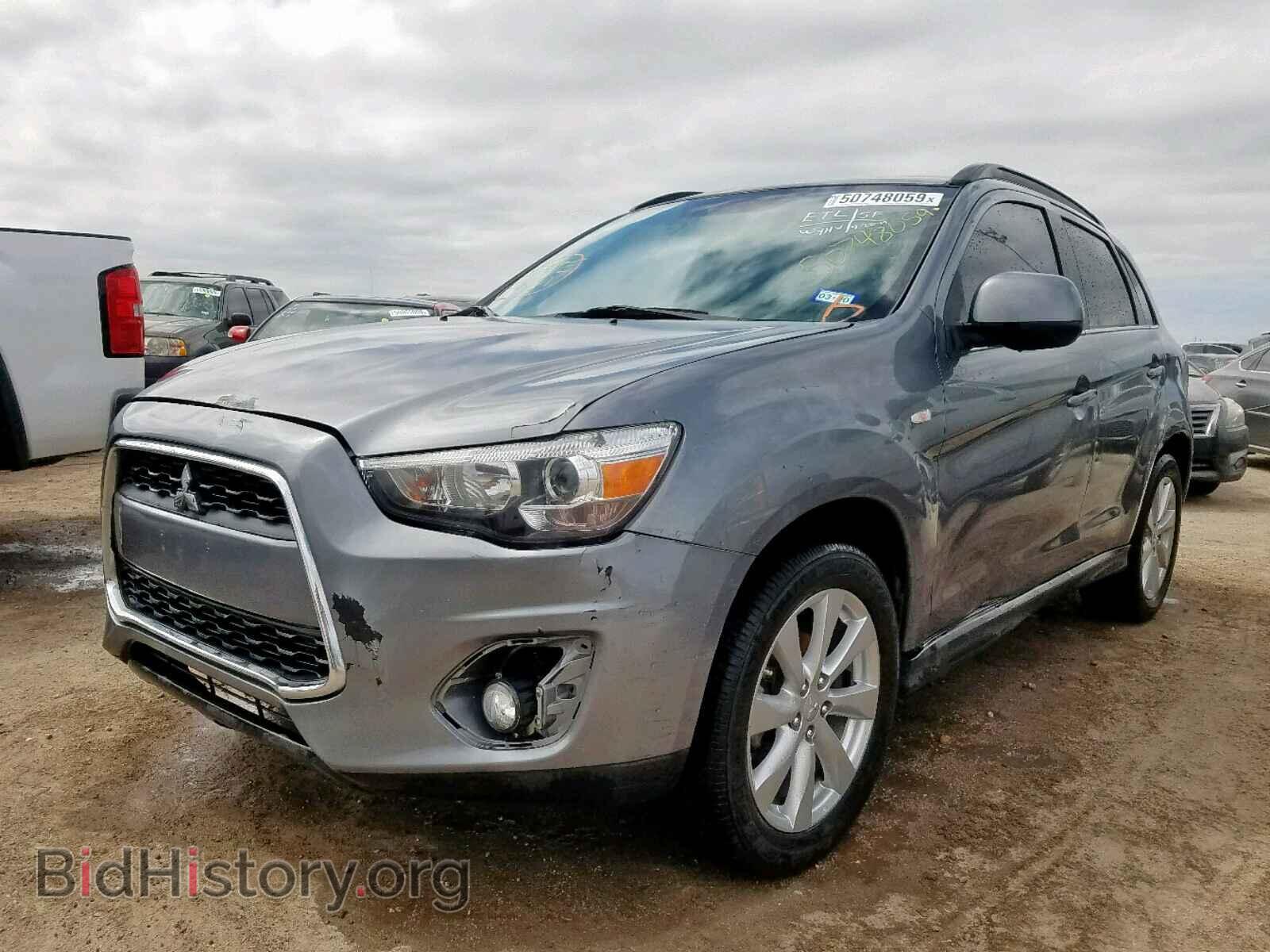 2013 MITSUBISHI OUTLANDER - VIN: 4A4AP4AU1DE009333 - Фото 2