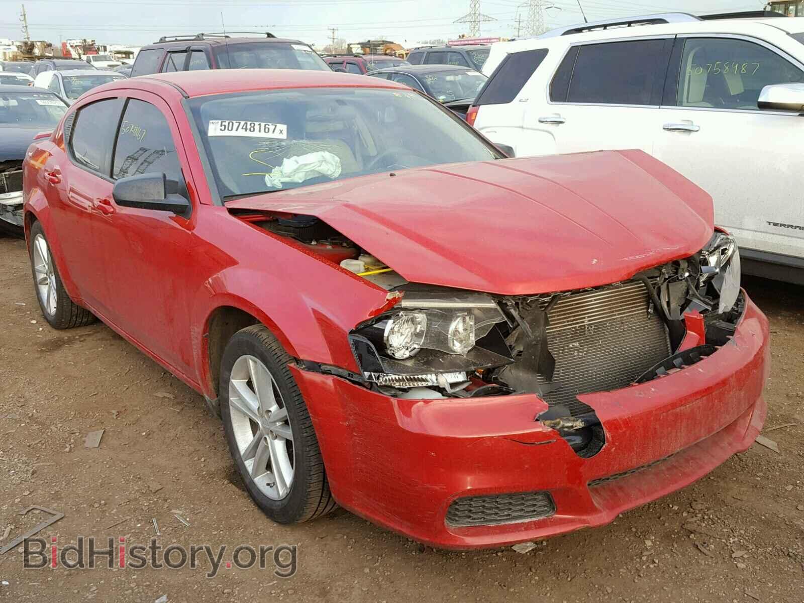 Photo 1C3CDZAB4EN234484 - DODGE AVENGER 2014