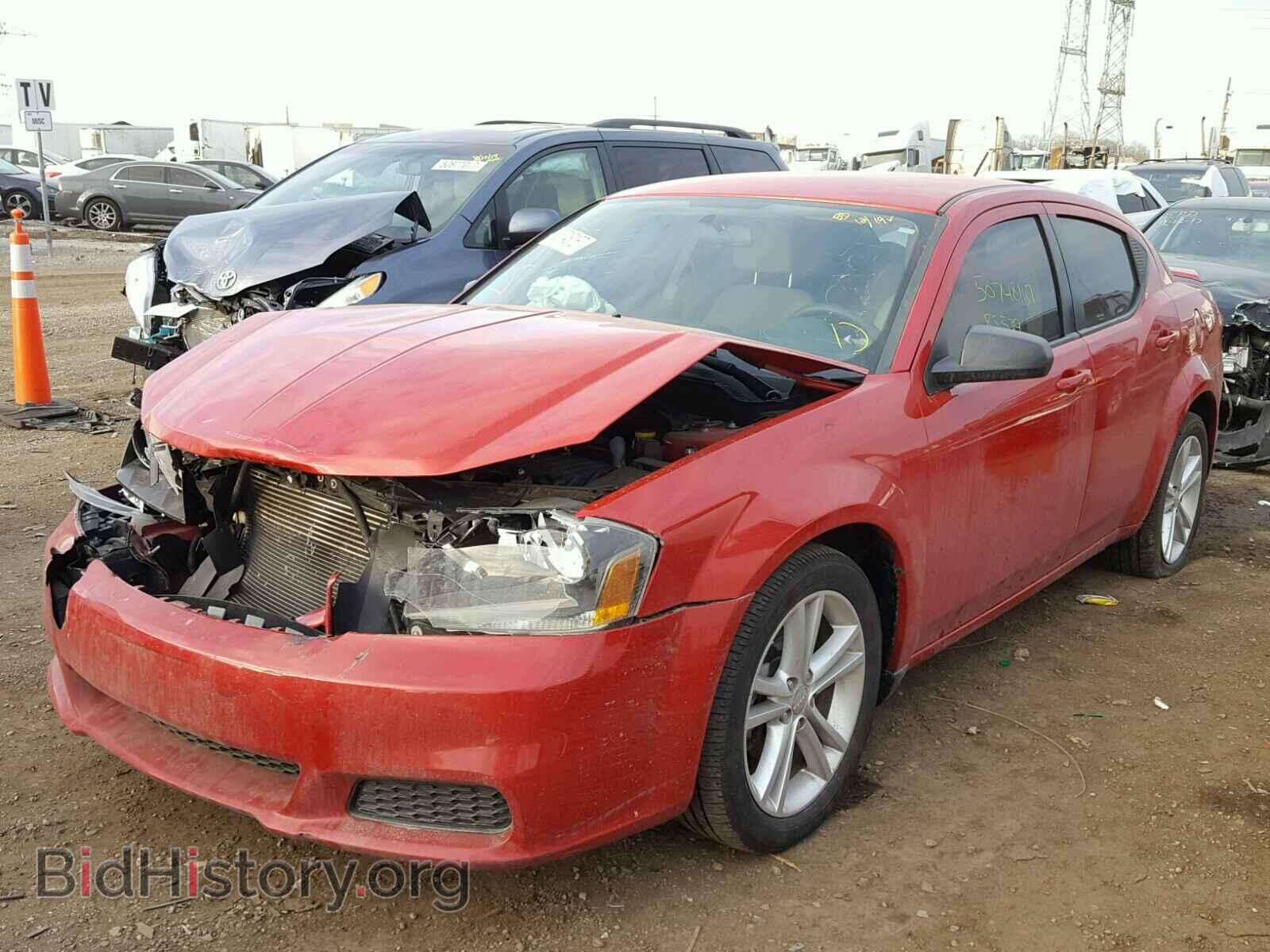 2014 DODGE AVENGER - VIN: 1C3CDZAB4EN234484 - Фото 2