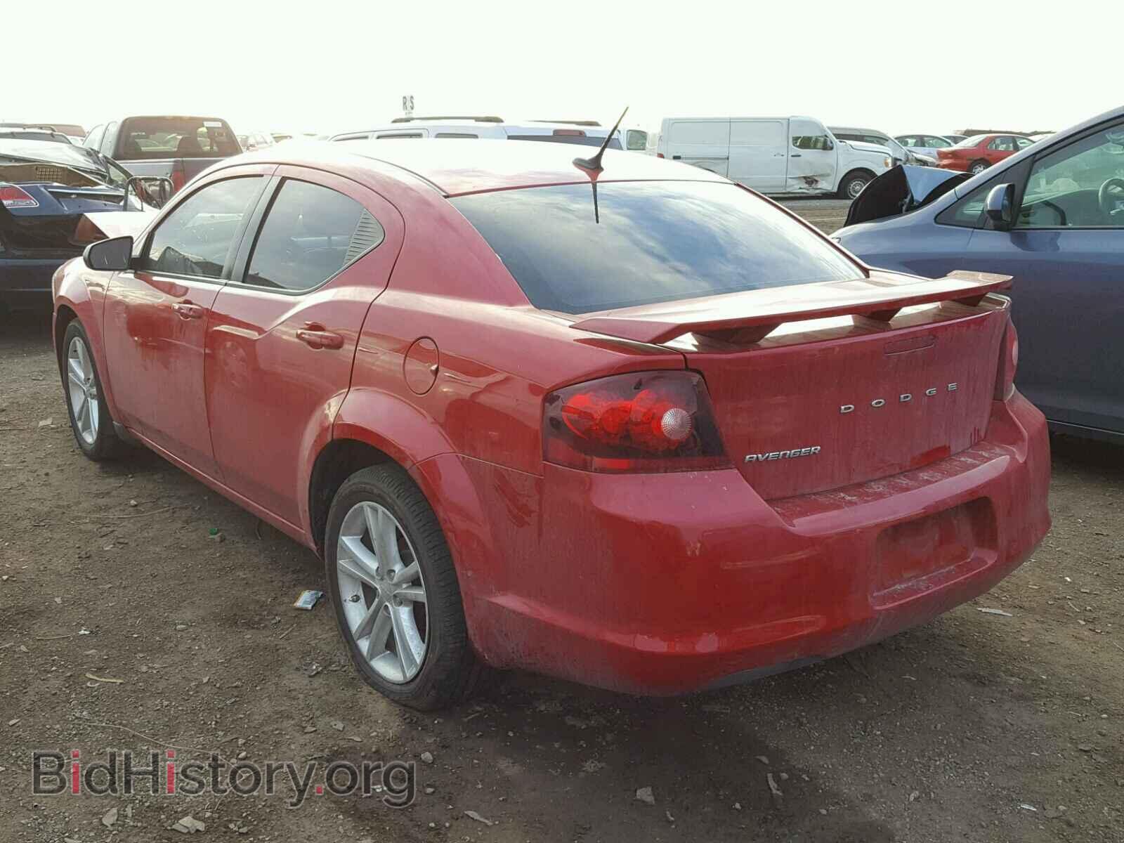2014 DODGE AVENGER - VIN: 1C3CDZAB4EN234484 - Фото 3