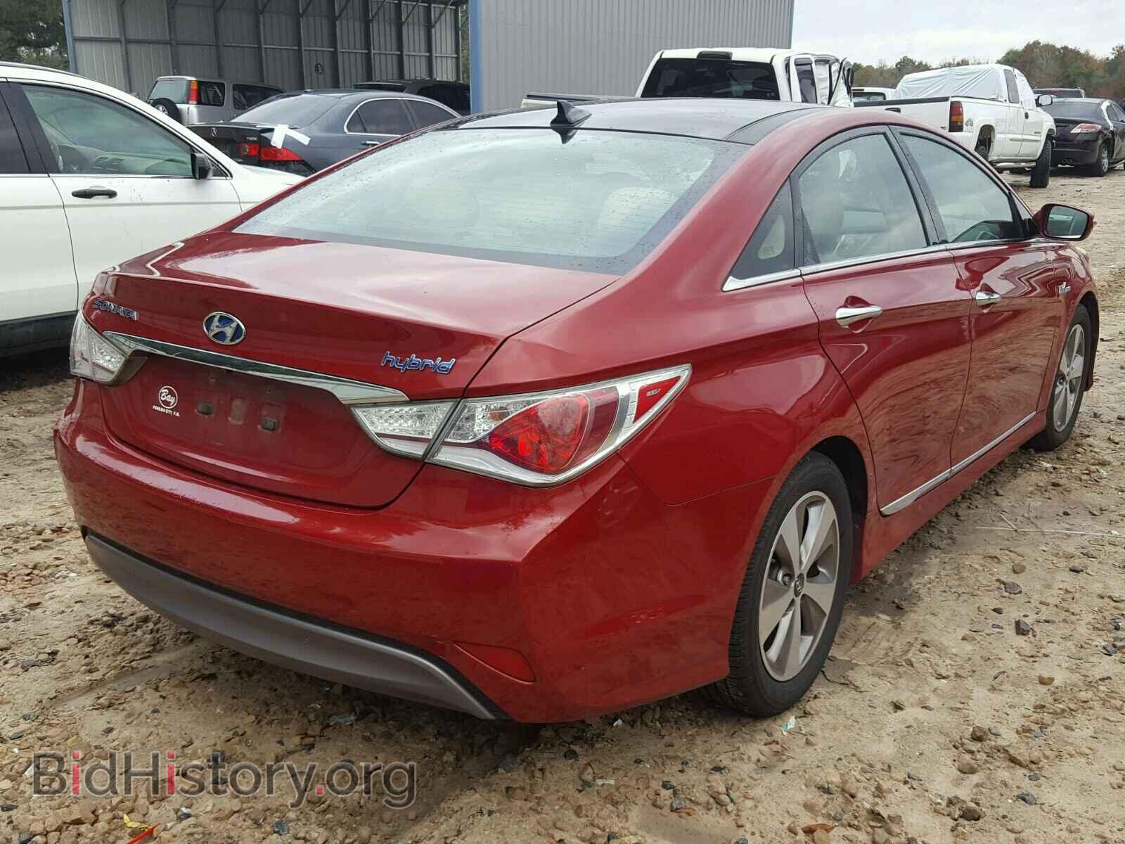 2012 HYUNDAI SONATA - VIN: KMHEC4A44CA037035 - Фото 4