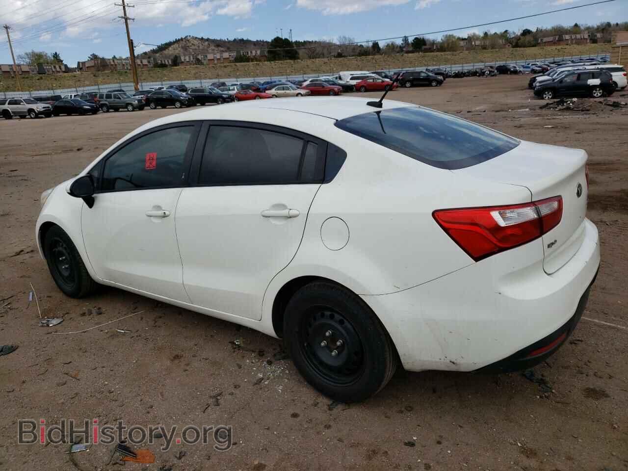2014 KIA RIO - VIN: KNADM4A33E6415515 - Фото 2