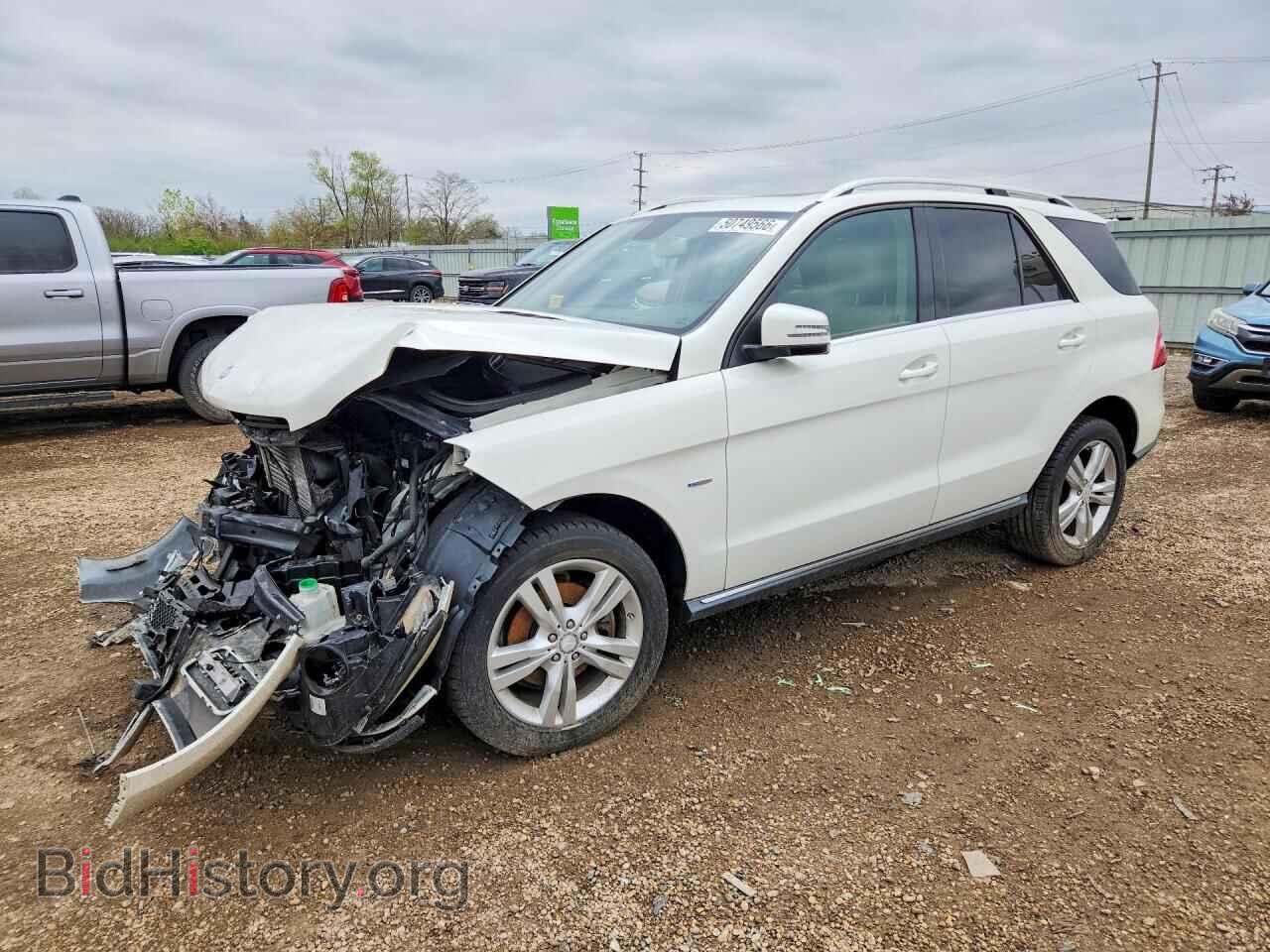 Photo 4JGDA2EB7CA000978 - MERCEDES-BENZ M-CLASS 2012