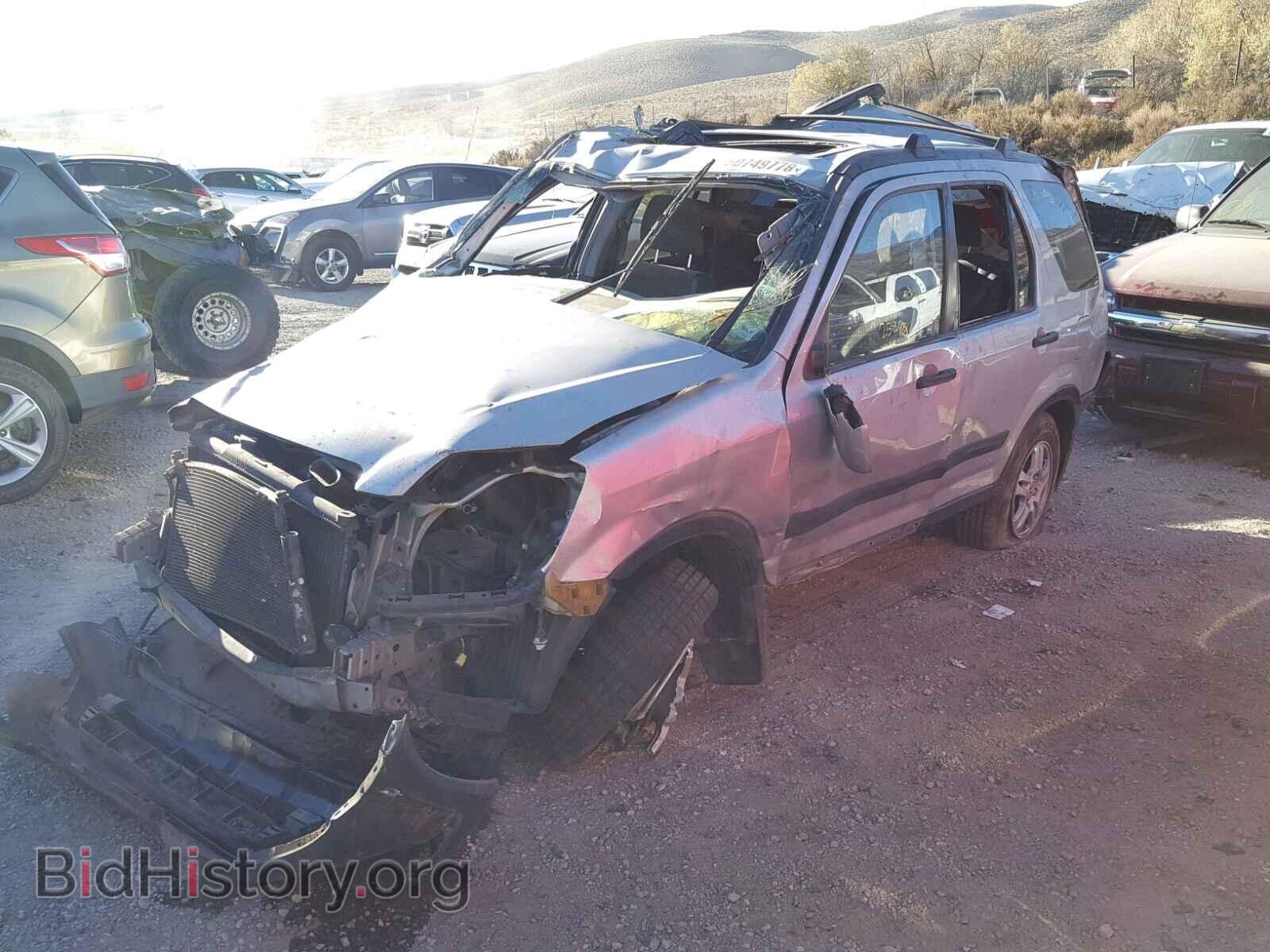 2002 HONDA CR-V EX - VIN: JHLRD778X2C058475 - Фото 2