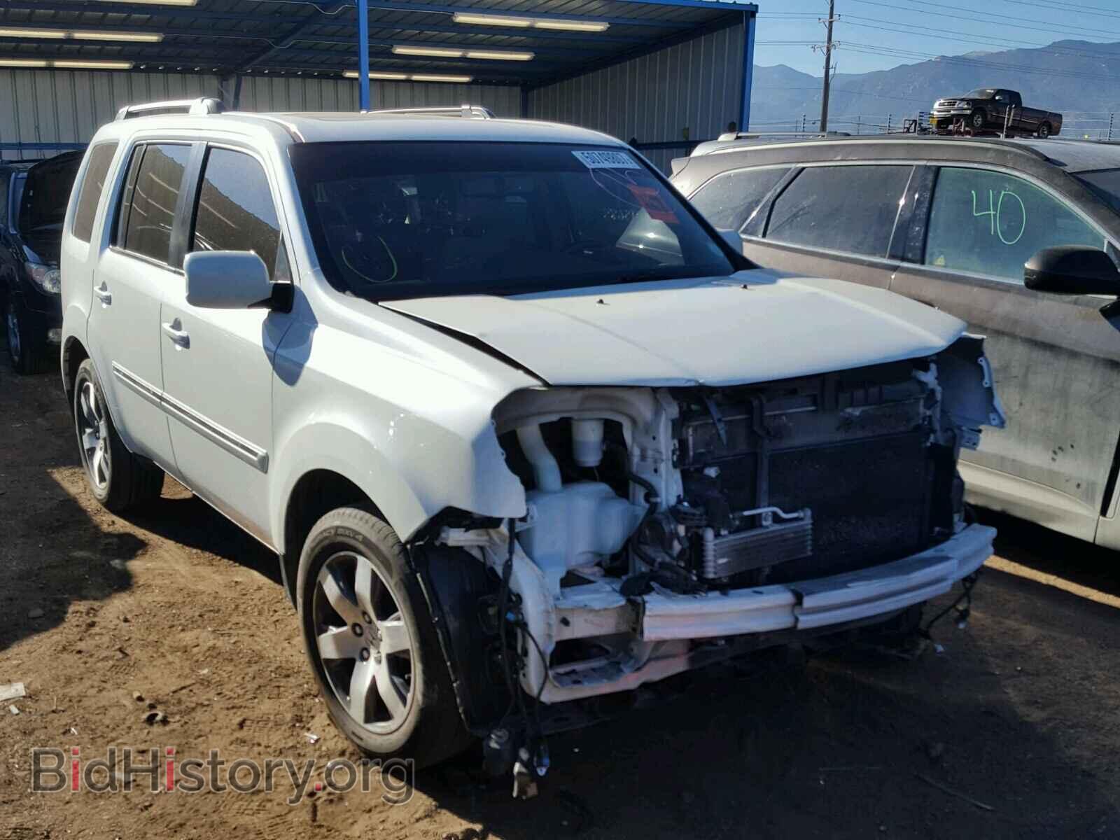 Фотография 5FNYF4H93CB016856 - HONDA PILOT 2012