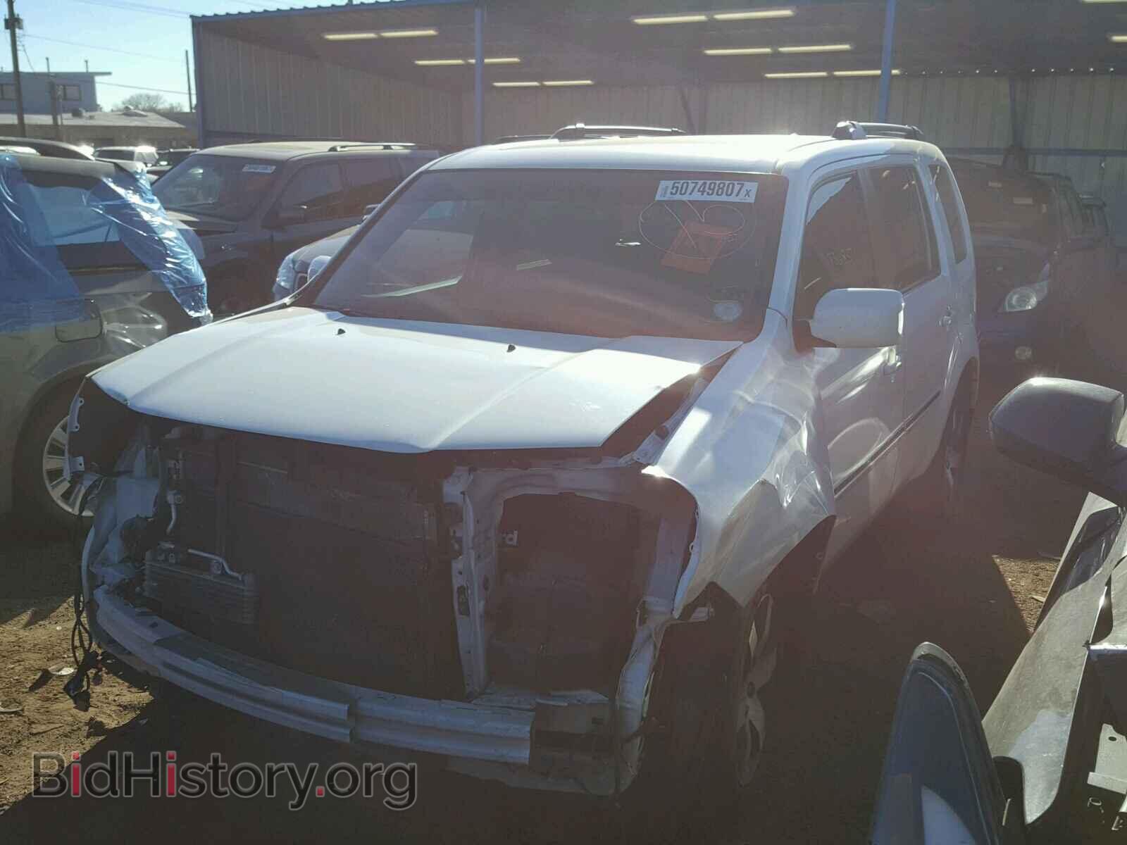 2012 HONDA PILOT - VIN: 5FNYF4H93CB016856 - Фото 2