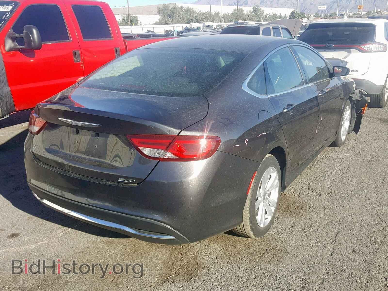2015 CHRYSLER 200 - VIN: 1C3CCCAB9FN569659 - Фото 4