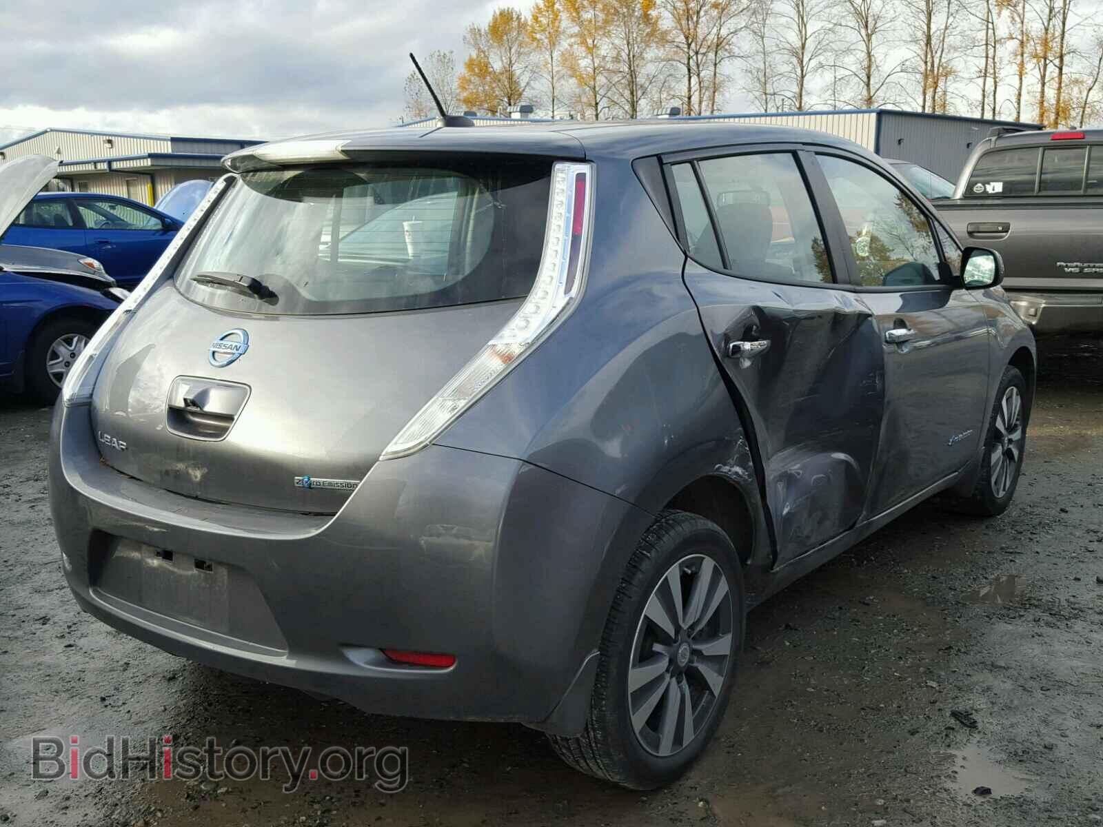 2015 NISSAN LEAF - VIN: 1N4AZ0CPXFC324041 - Фото 4