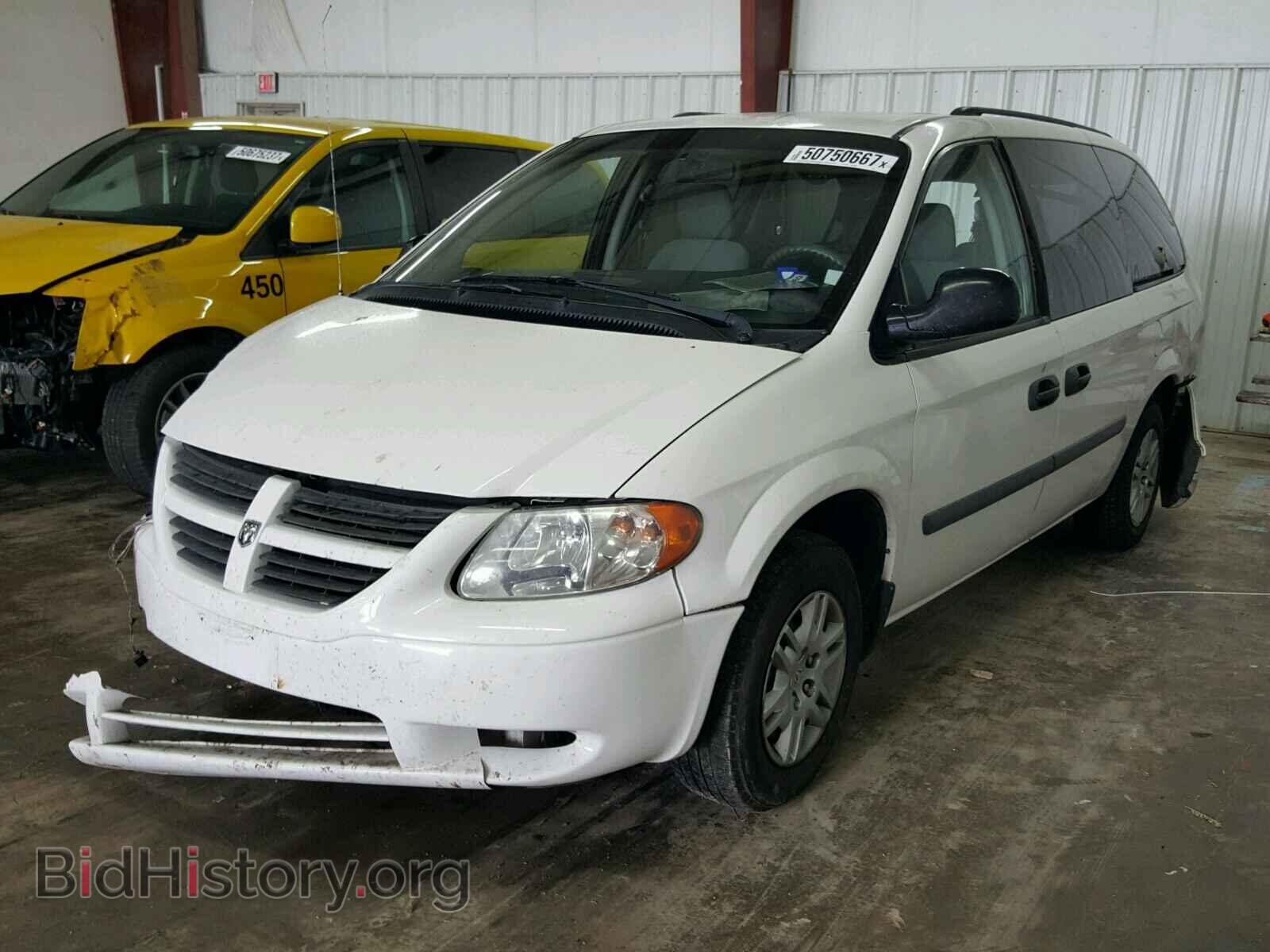 2007 DODGE CARAVAN - VIN: 1D4GP24R17B255370 - Фото 2