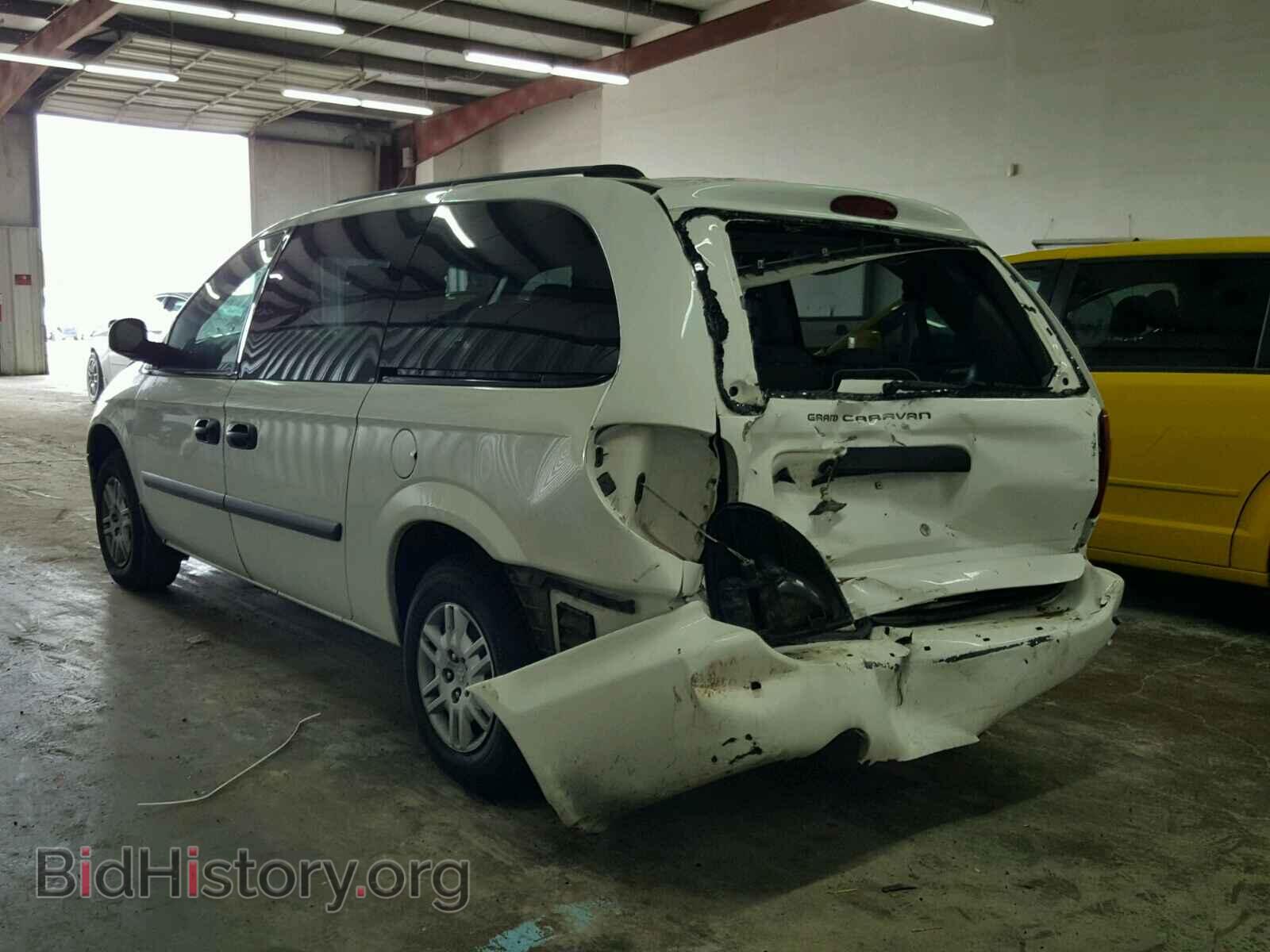 2007 DODGE CARAVAN - VIN: 1D4GP24R17B255370 - Фото 3