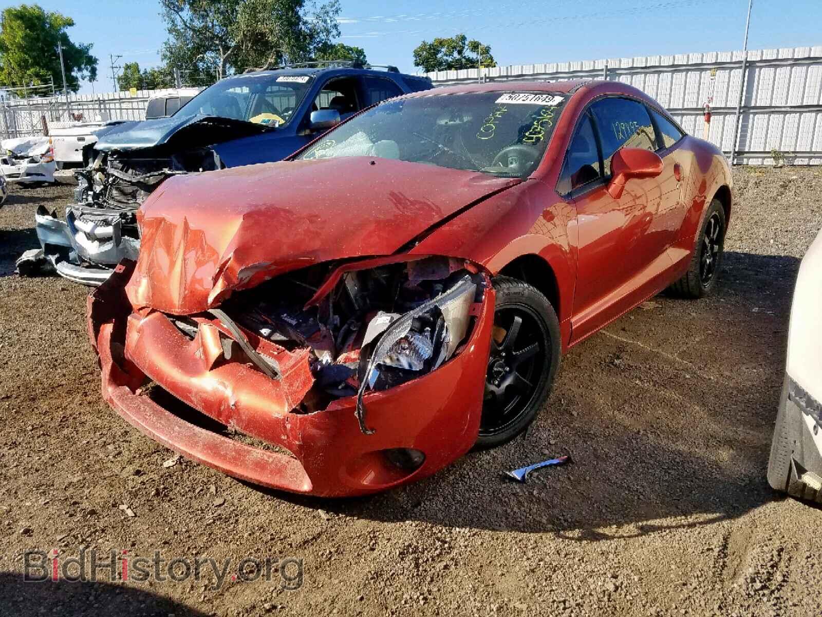 2007 MITSUBISHI ECLIPSE - VIN: 4A3AK24F77E002802 - Фото 2