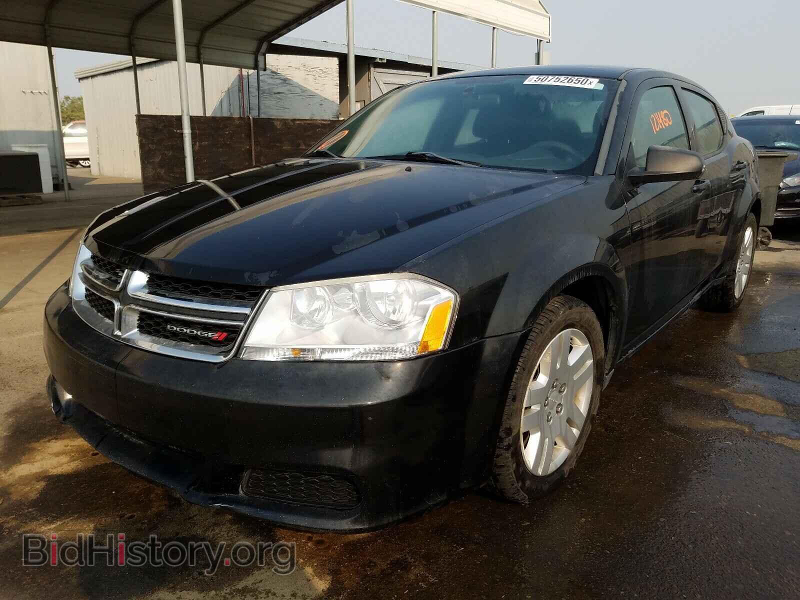 2012 DODGE AVENGER - VIN: 1C3CDZAB3CN220766 - Фото 2
