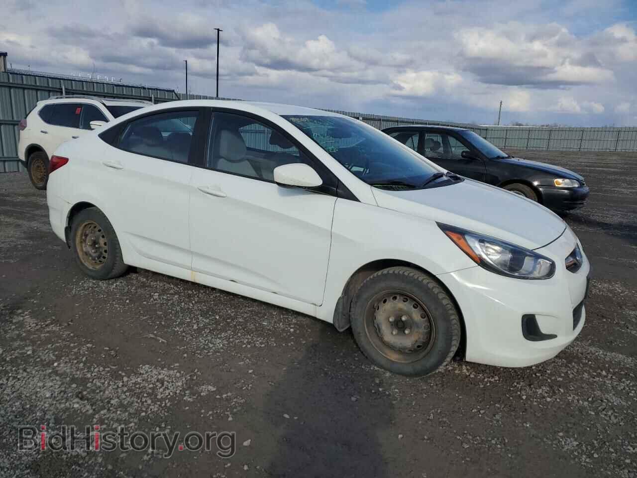 2012 HYUNDAI ACCENT - VIN: KMHCT4AE7CU221187 - Фото 4