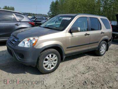 2006 Honda CRV CR-V EX, коричневый — VIN JHLRD78816C017981, Copart
