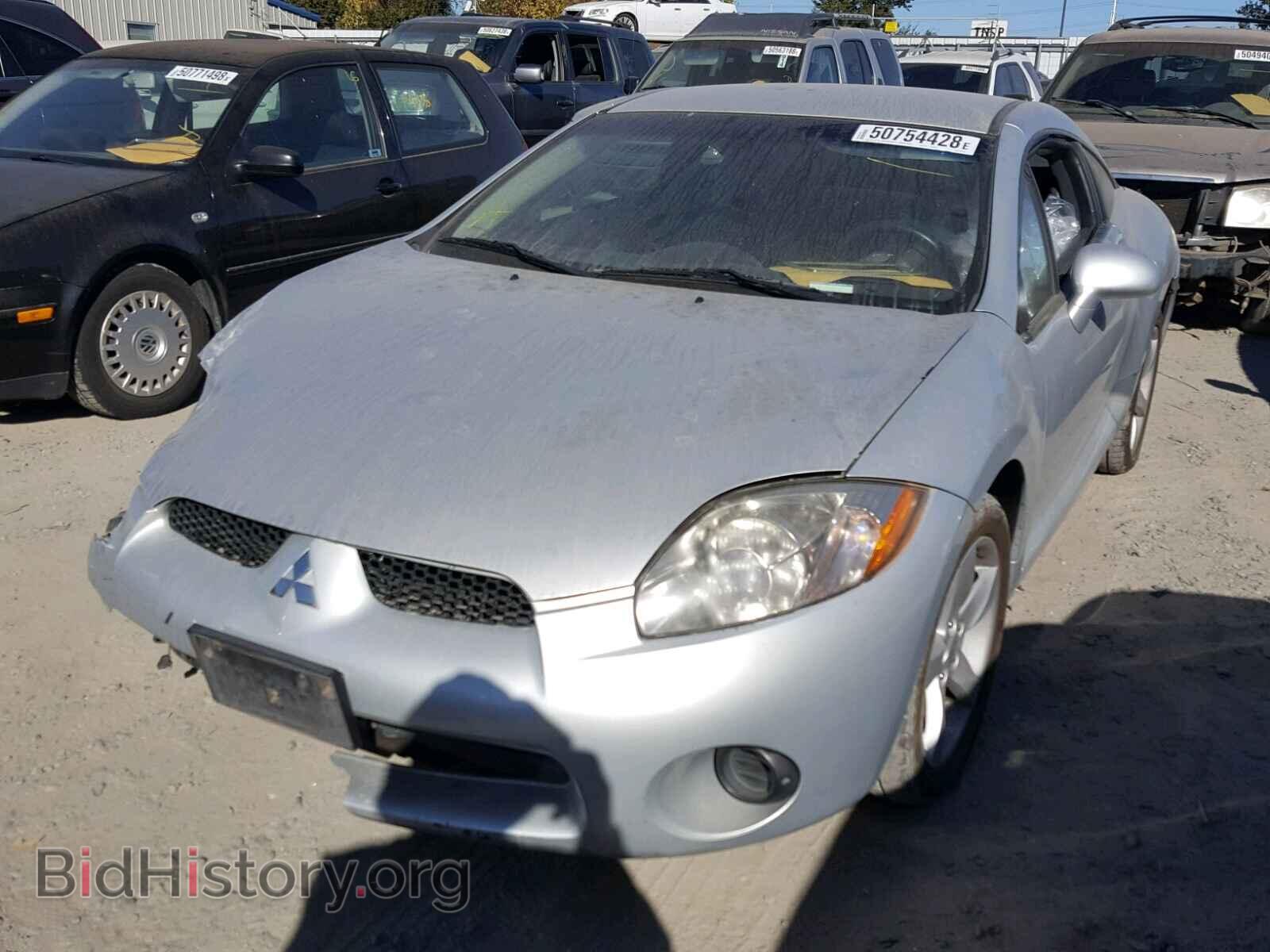 2006 MITSUBISHI ECLIPSE - VIN: 4A3AK24F26E034278 - Фото 2