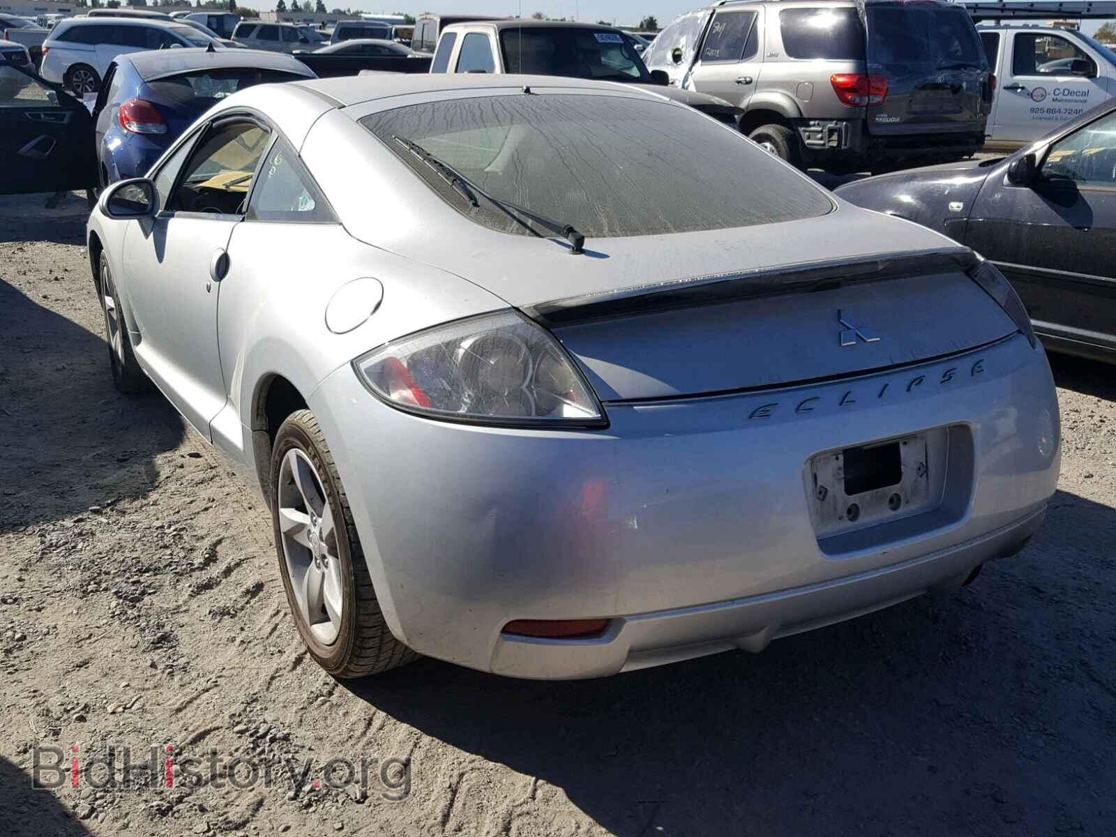 2006 MITSUBISHI ECLIPSE - VIN: 4A3AK24F26E034278 - Фото 3