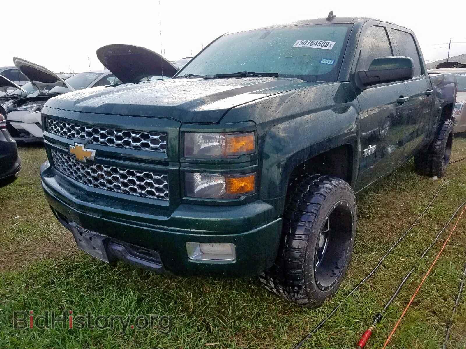 2014 CHEVROLET SILVERADO - VIN: 3GCPCREC9EG444851 - Фото 2