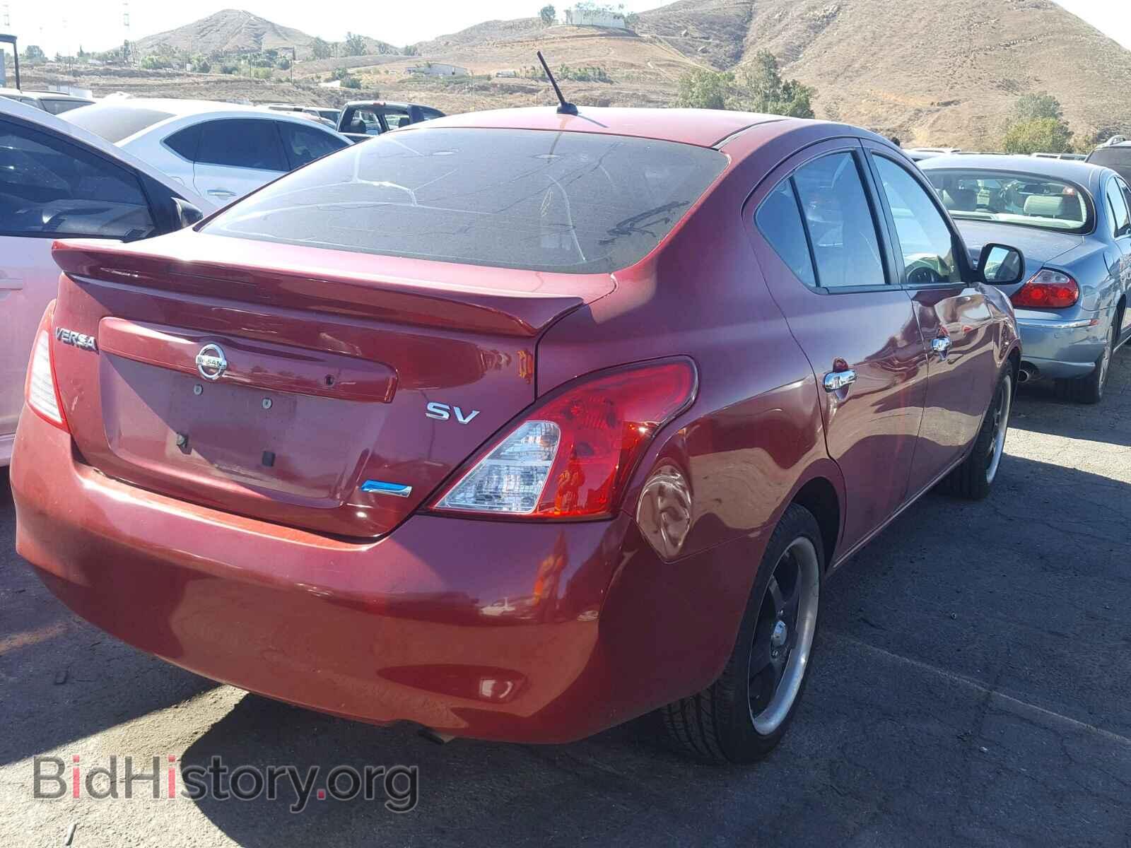 2013 NISSAN VERSA - VIN: 3N1CN7AP5DL846980 - Фото 4