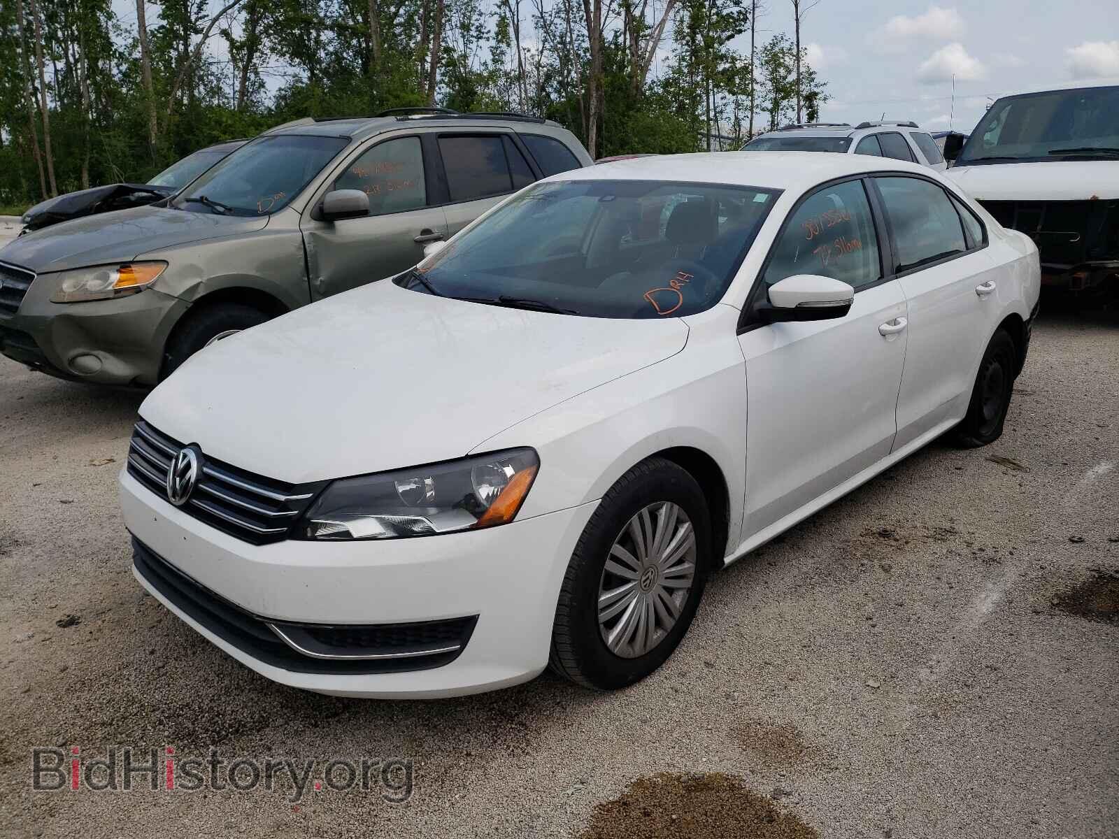 2014 VOLKSWAGEN PASSAT - VIN: 1VWAP7A38EC025135 - Фото 2