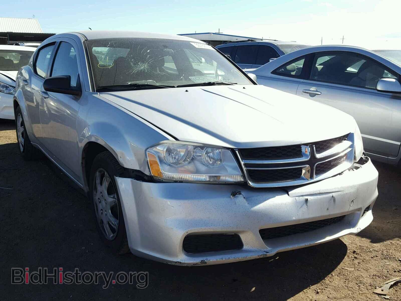 Photo 1C3CDZAB3CN325100 - DODGE AVENGER 2012