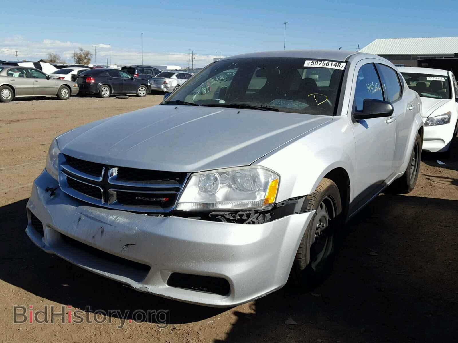 2012 DODGE AVENGER - VIN: 1C3CDZAB3CN325100 - Фото 2