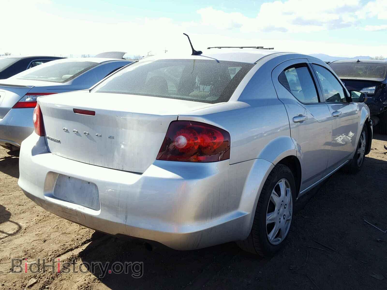 2012 DODGE AVENGER - VIN: 1C3CDZAB3CN325100 - Фото 4