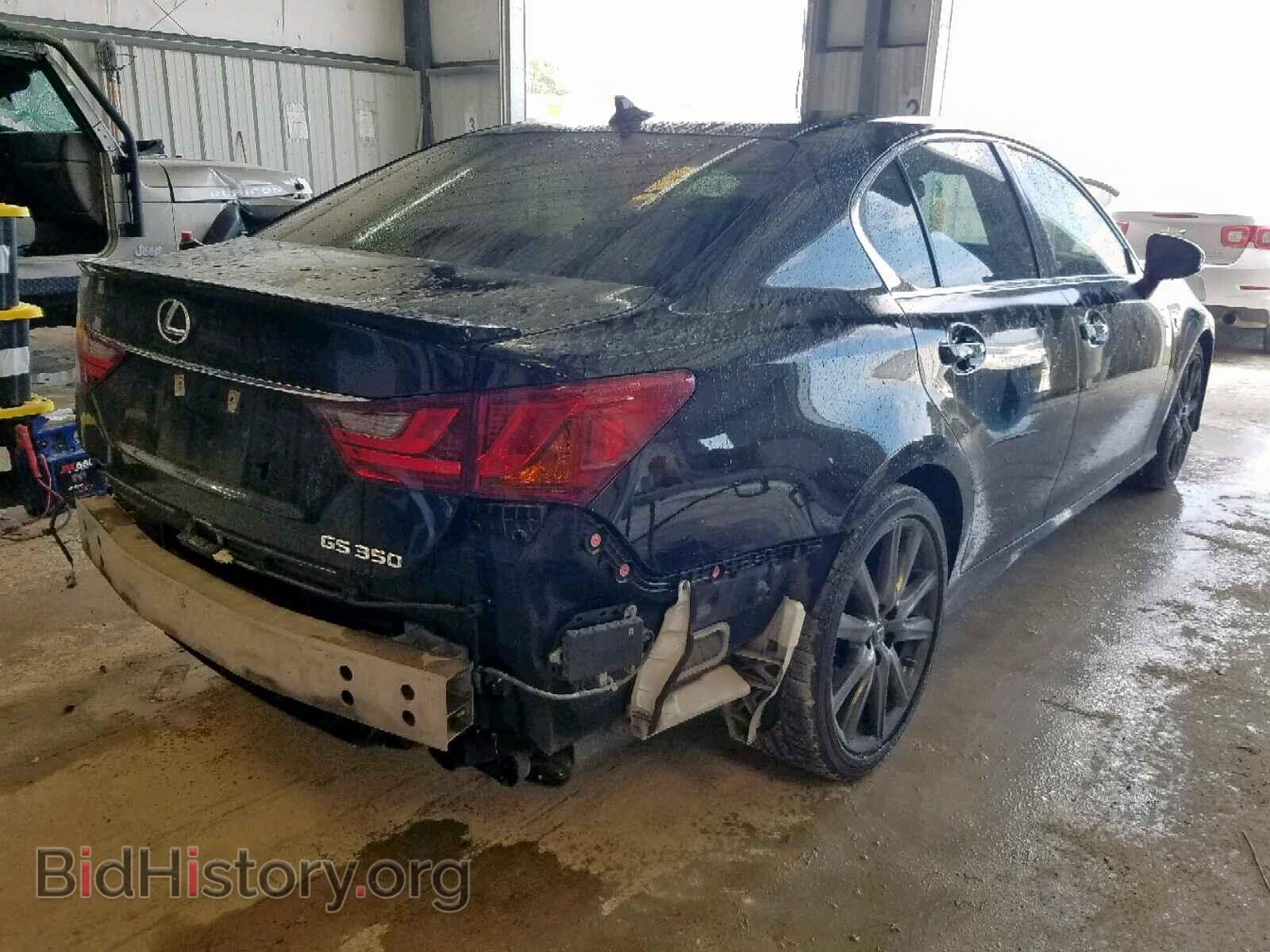 2013 LEXUS GS350 - VIN: JTHBE1BL5D5000400 - Фото 4