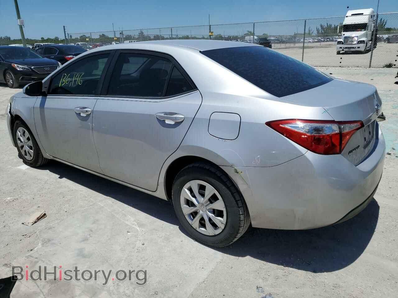 2014 TOYOTA COROLLA - VIN: 2T1BURHE6EC227255 - Фото 2
