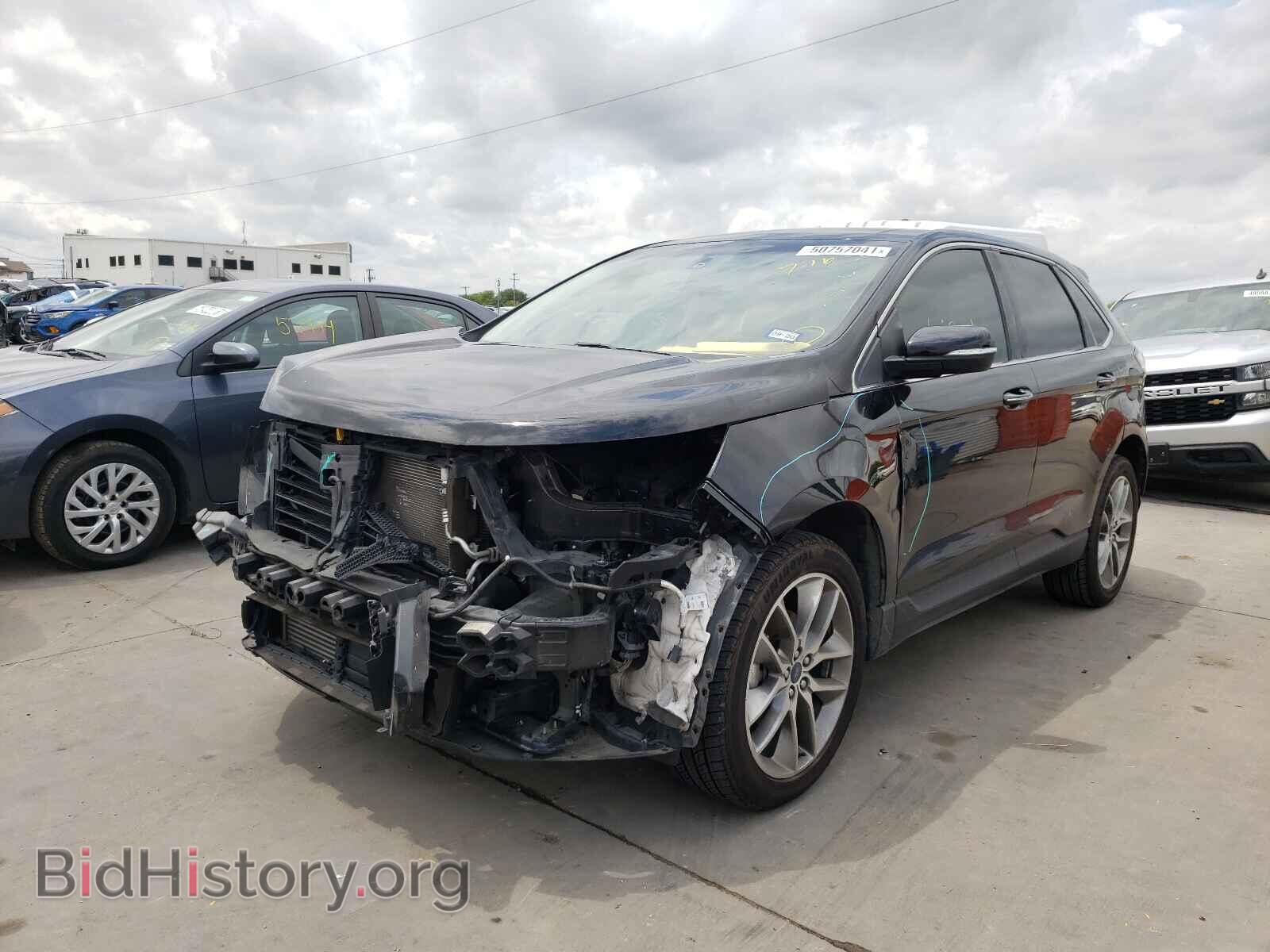 2016 FORD EDGE - VIN: 2FMPK3K96GBC58405 - Фото 2
