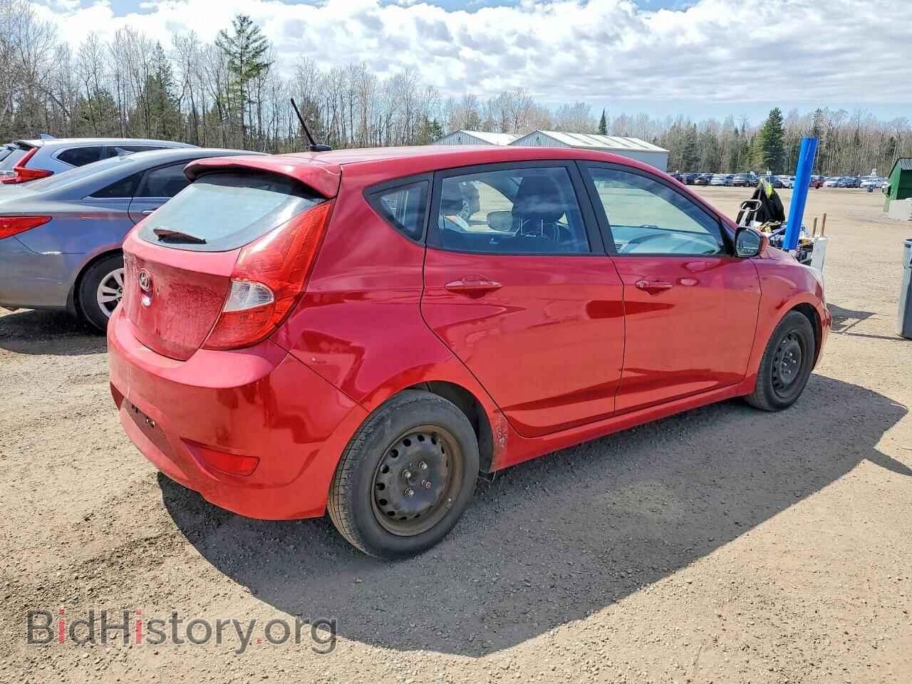 2014 HYUNDAI ACCENT - VIN: KMHCT5AE1EU191354 - Фото 3