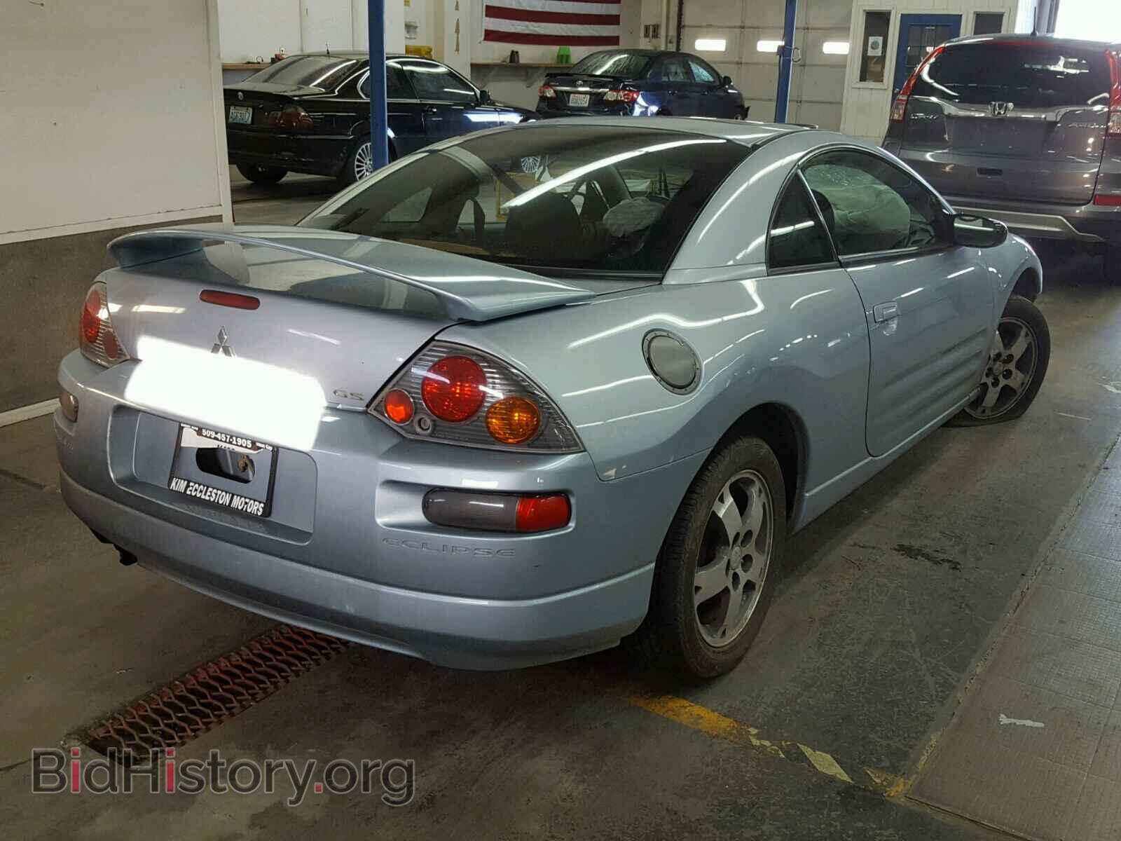 2003 MITSUBISHI ECLIPSE - VIN: 4A3AC44G43E139434 - Фото 4