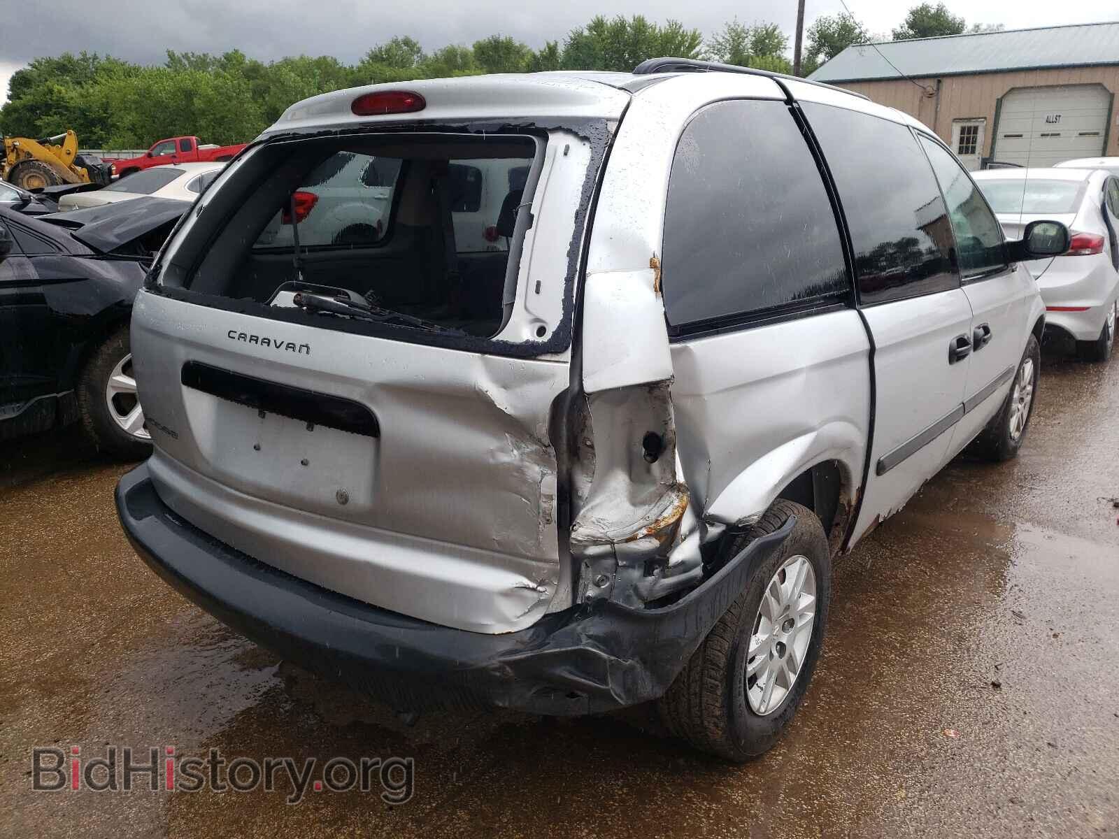 2007 DODGE CARAVAN - VIN: 1D4GP25R87B238435 - Фото 4
